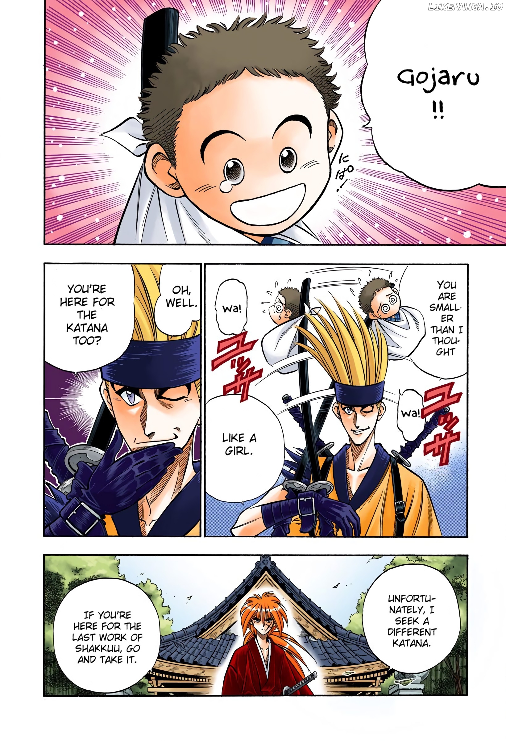 Rurouni Kenshin: Meiji Kenkaku Romantan - Digital Colored Comics chapter 78 - page 2