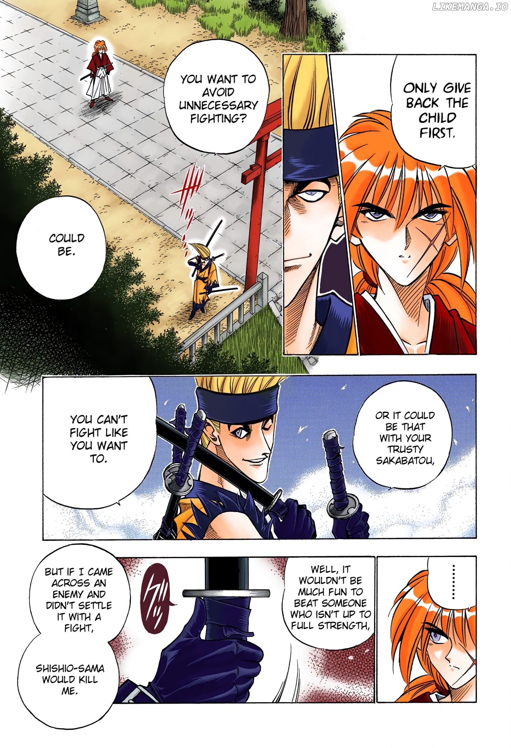 Rurouni Kenshin: Meiji Kenkaku Romantan - Digital Colored Comics chapter 78 - page 3