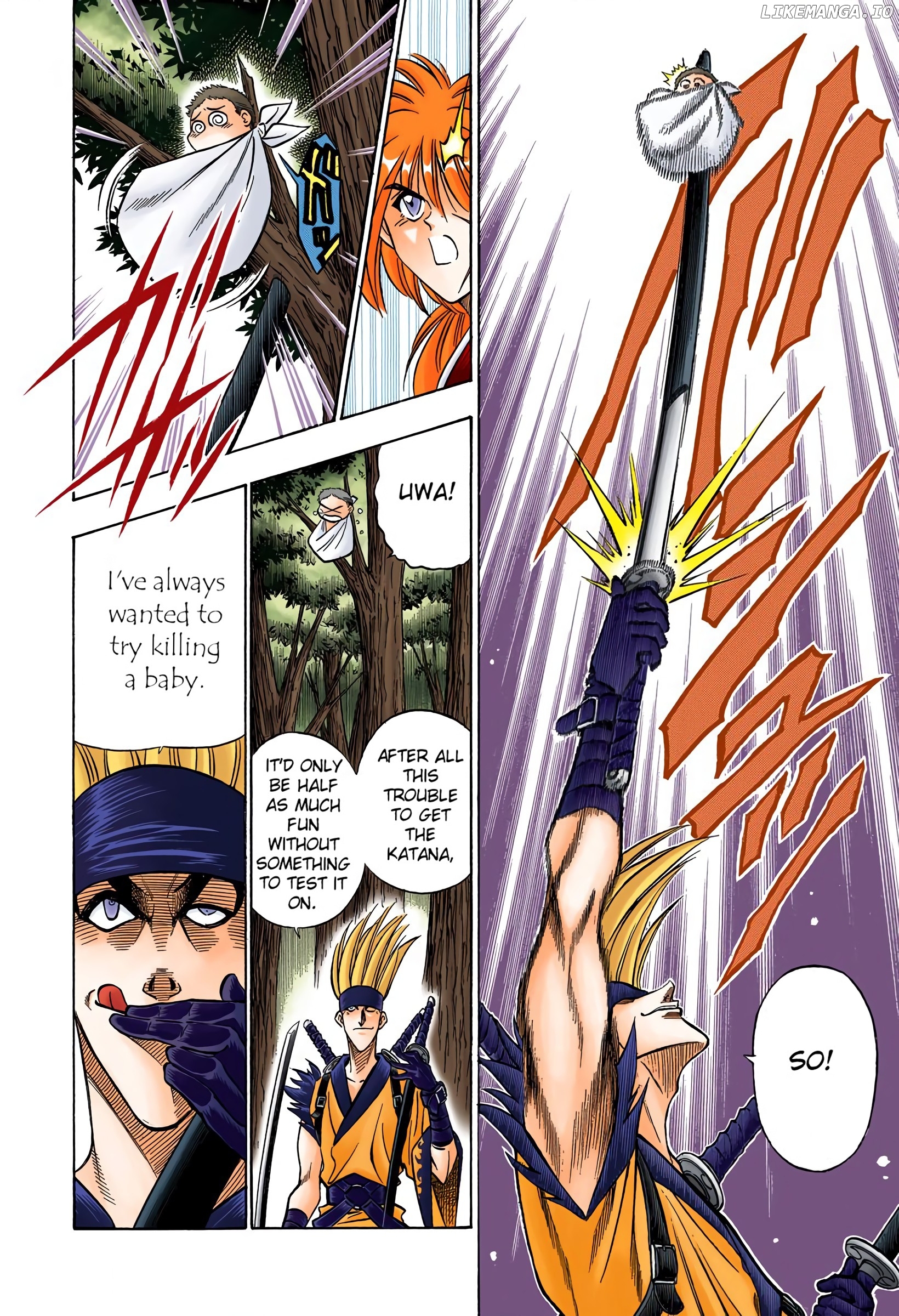 Rurouni Kenshin: Meiji Kenkaku Romantan - Digital Colored Comics chapter 78 - page 4