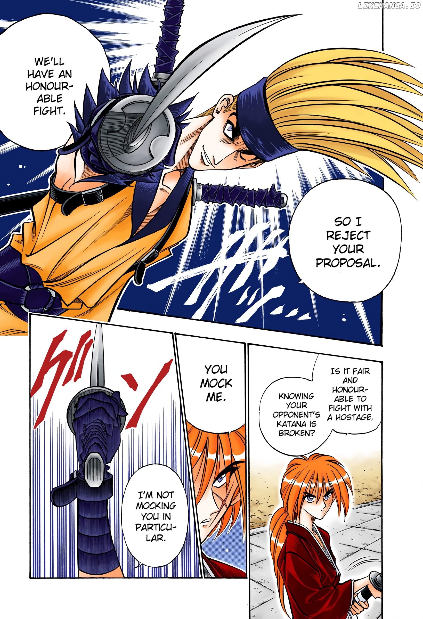 Rurouni Kenshin: Meiji Kenkaku Romantan - Digital Colored Comics chapter 78 - page 5