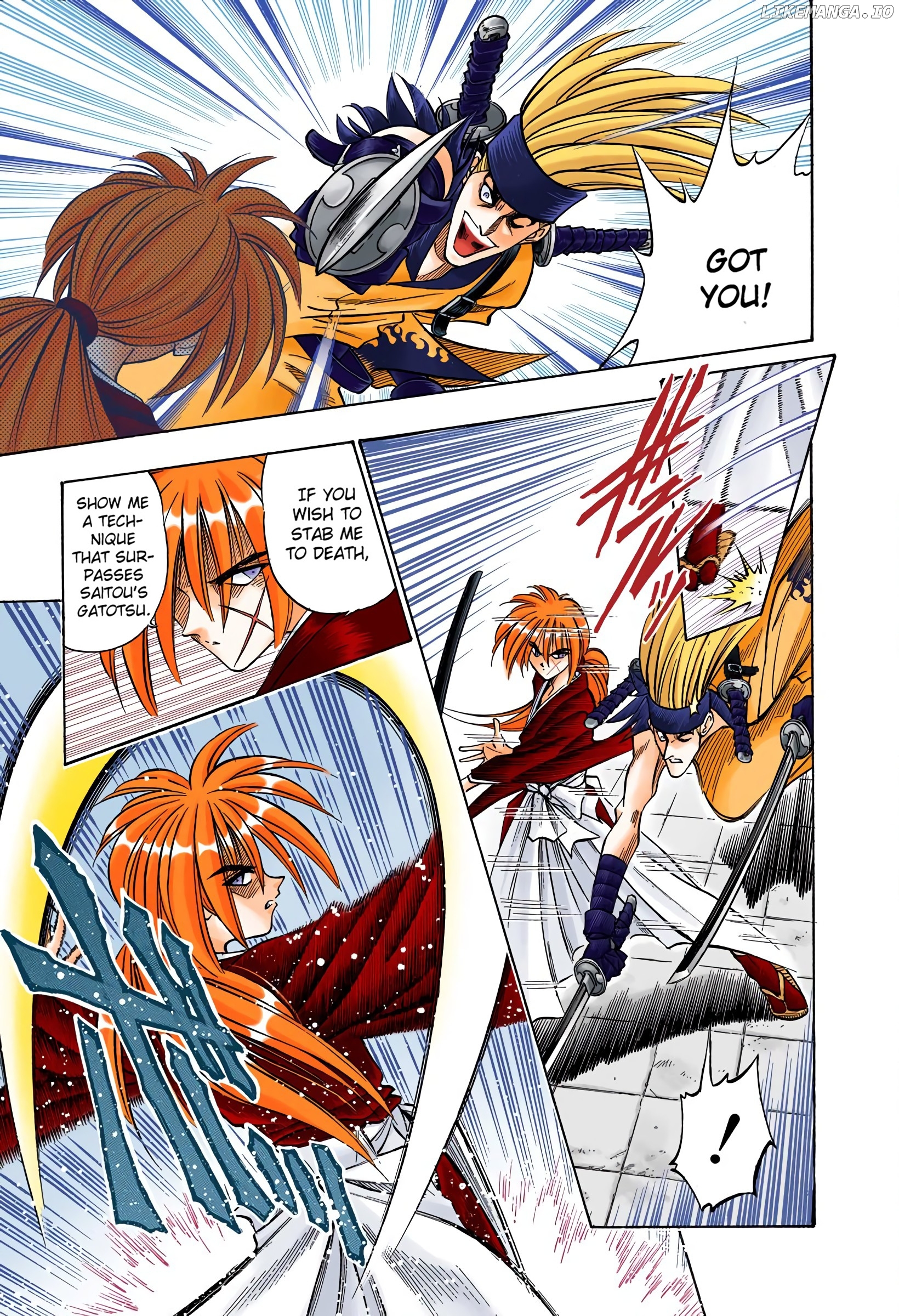 Rurouni Kenshin: Meiji Kenkaku Romantan - Digital Colored Comics chapter 78 - page 7