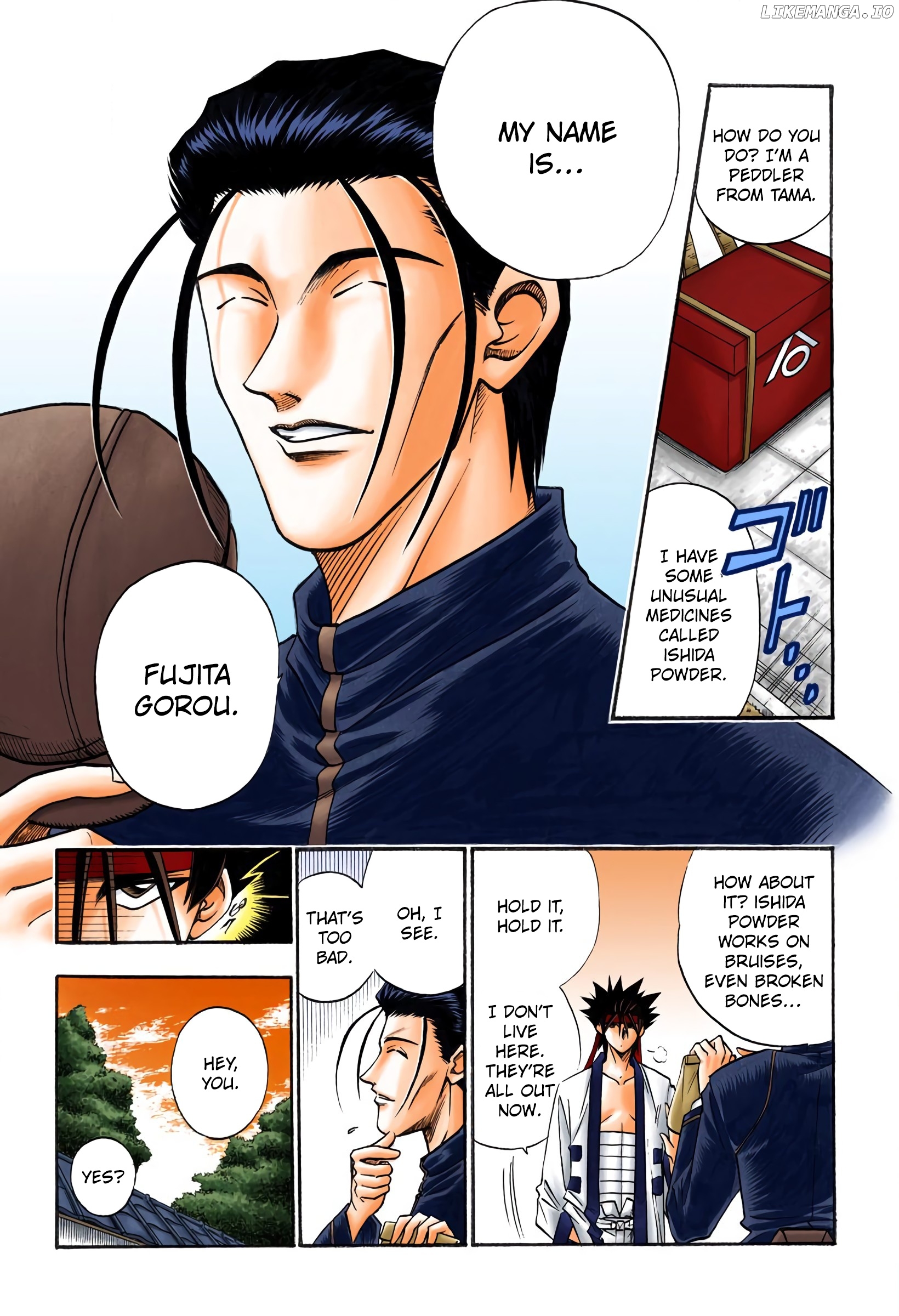 Rurouni Kenshin: Meiji Kenkaku Romantan - Digital Colored Comics chapter 48 - page 17
