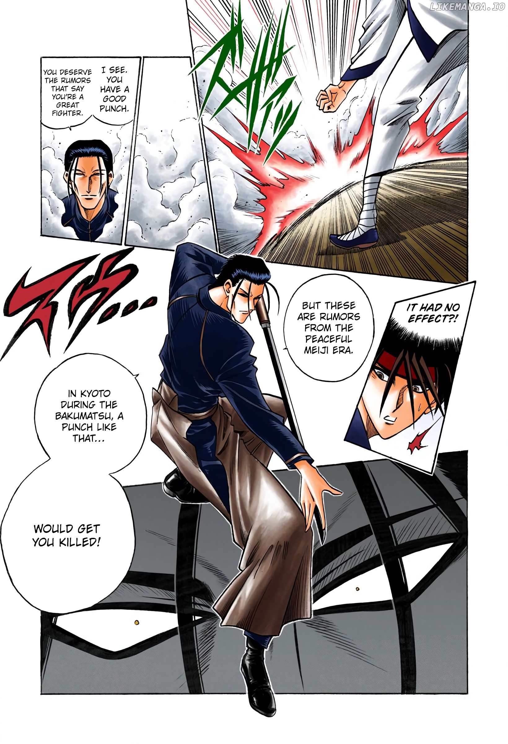 Rurouni Kenshin: Meiji Kenkaku Romantan - Digital Colored Comics chapter 48 - page 21