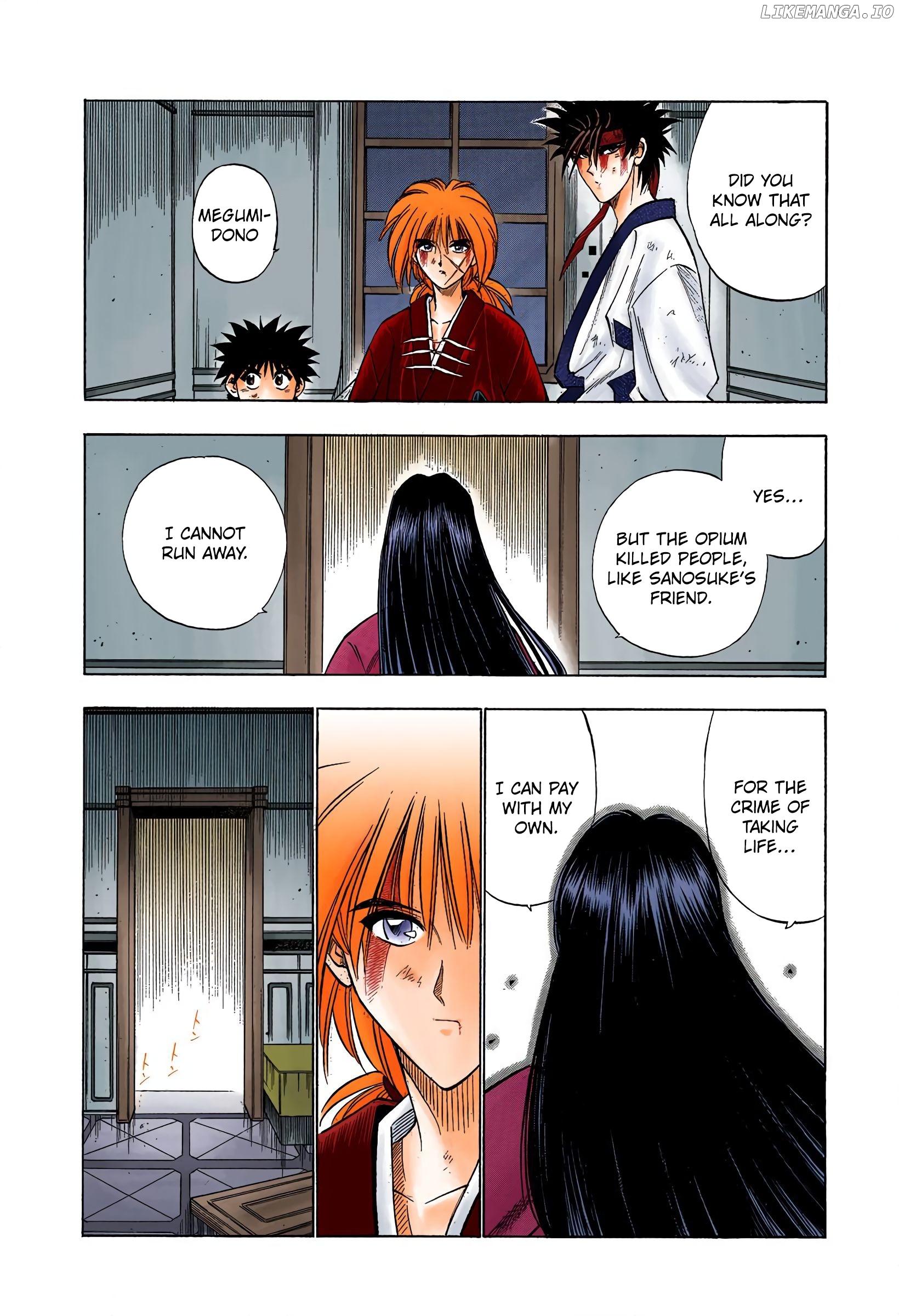 Rurouni Kenshin: Meiji Kenkaku Romantan - Digital Colored Comics chapter 29 - page 12