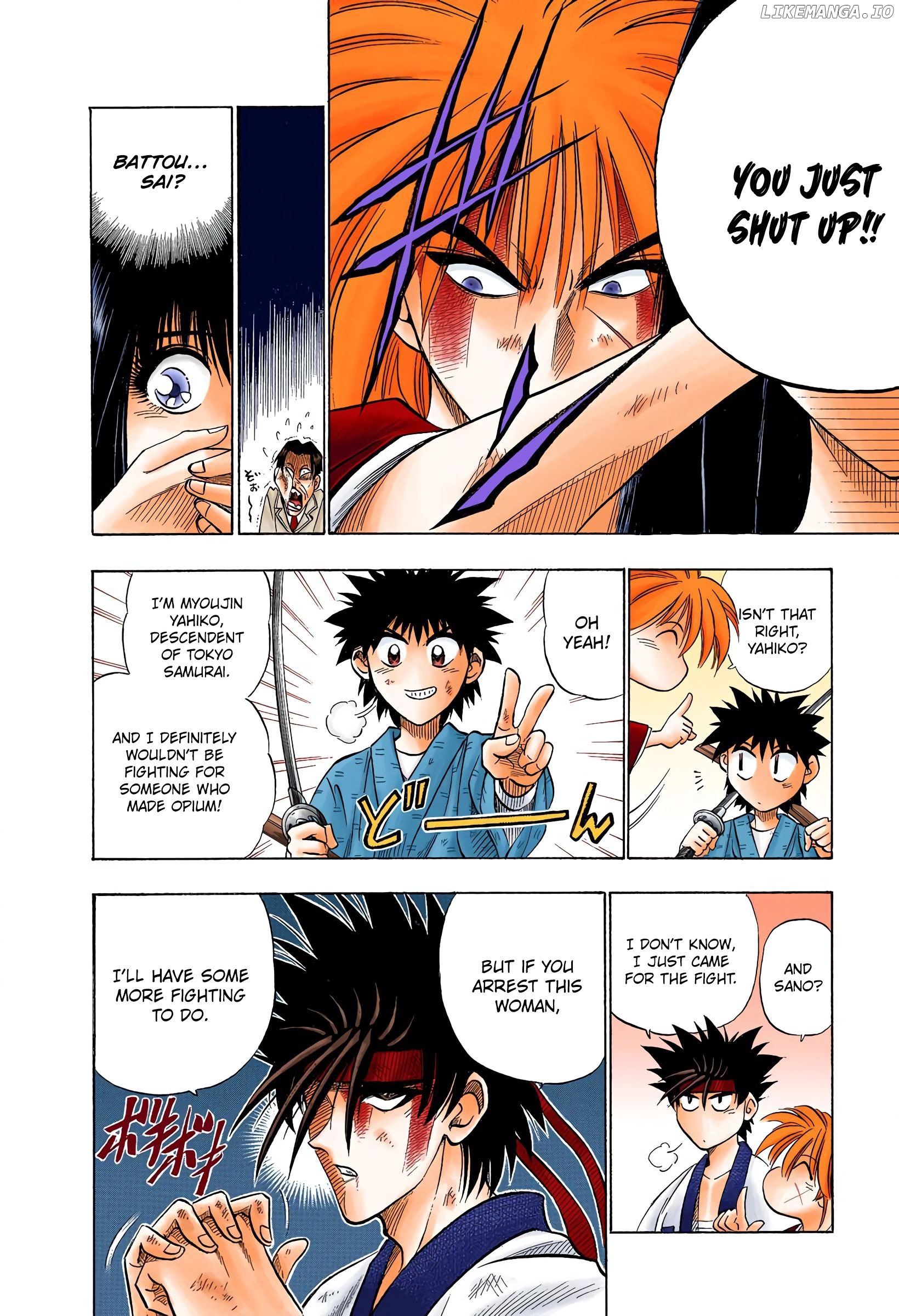 Rurouni Kenshin: Meiji Kenkaku Romantan - Digital Colored Comics chapter 29 - page 16