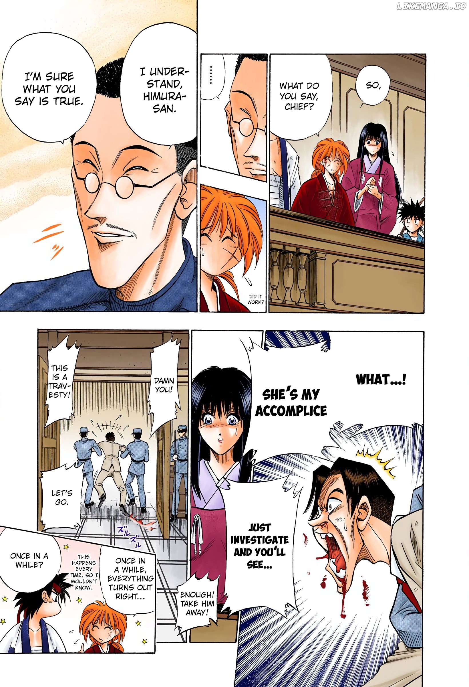 Rurouni Kenshin: Meiji Kenkaku Romantan - Digital Colored Comics chapter 29 - page 17