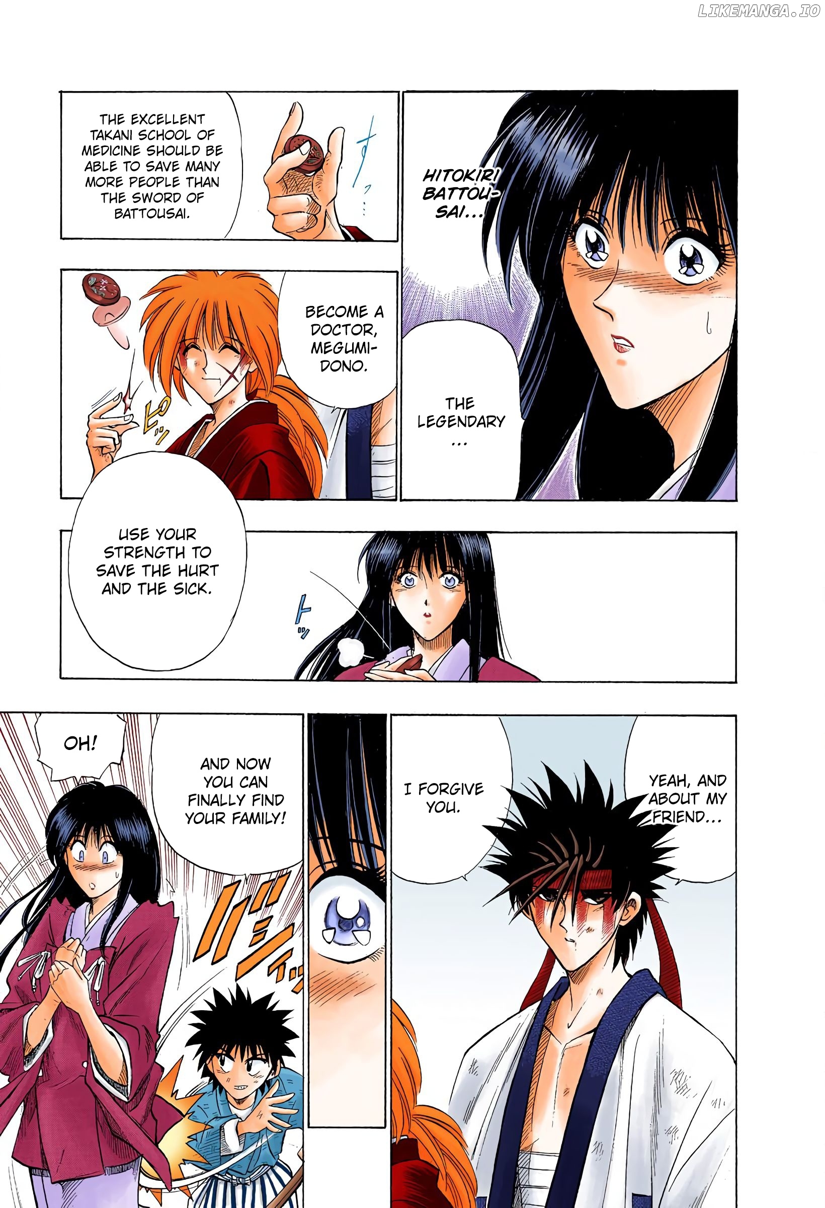 Rurouni Kenshin: Meiji Kenkaku Romantan - Digital Colored Comics chapter 29 - page 19