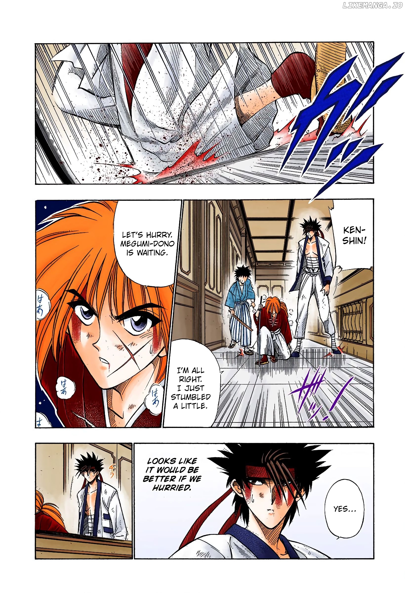 Rurouni Kenshin: Meiji Kenkaku Romantan - Digital Colored Comics chapter 29 - page 2