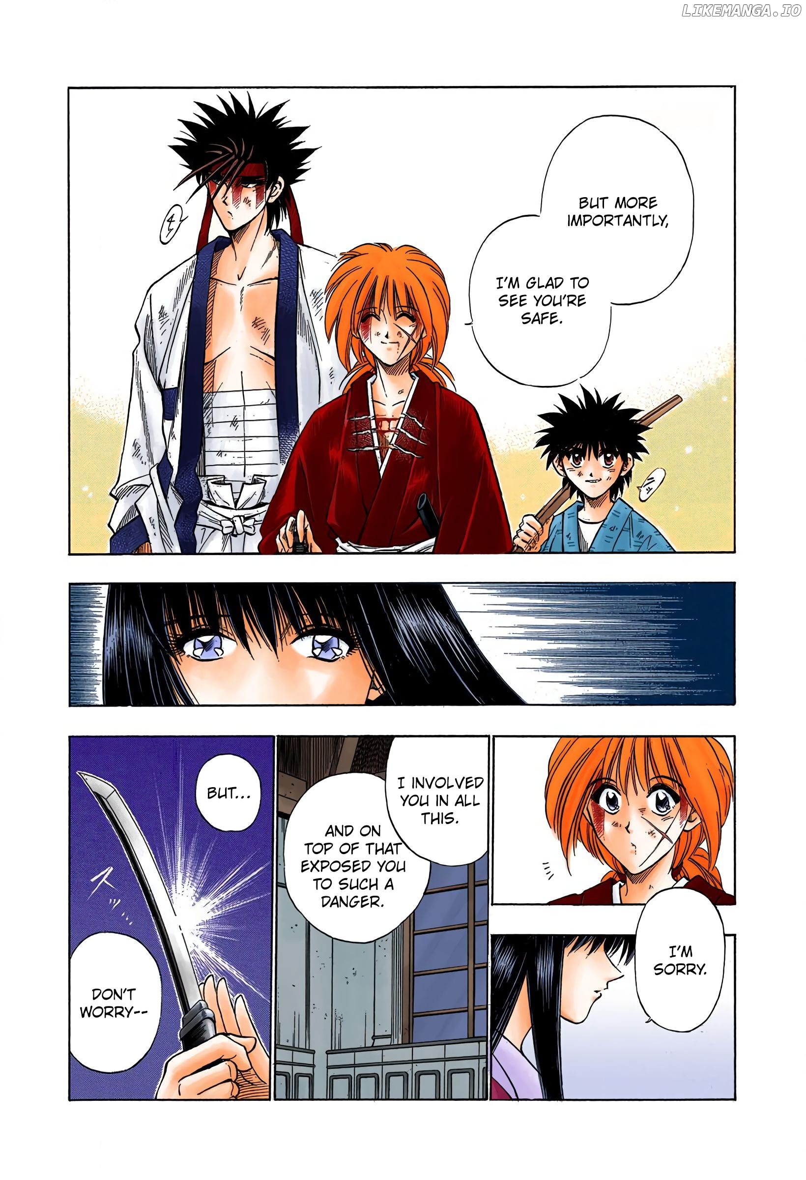 Rurouni Kenshin: Meiji Kenkaku Romantan - Digital Colored Comics chapter 29 - page 6