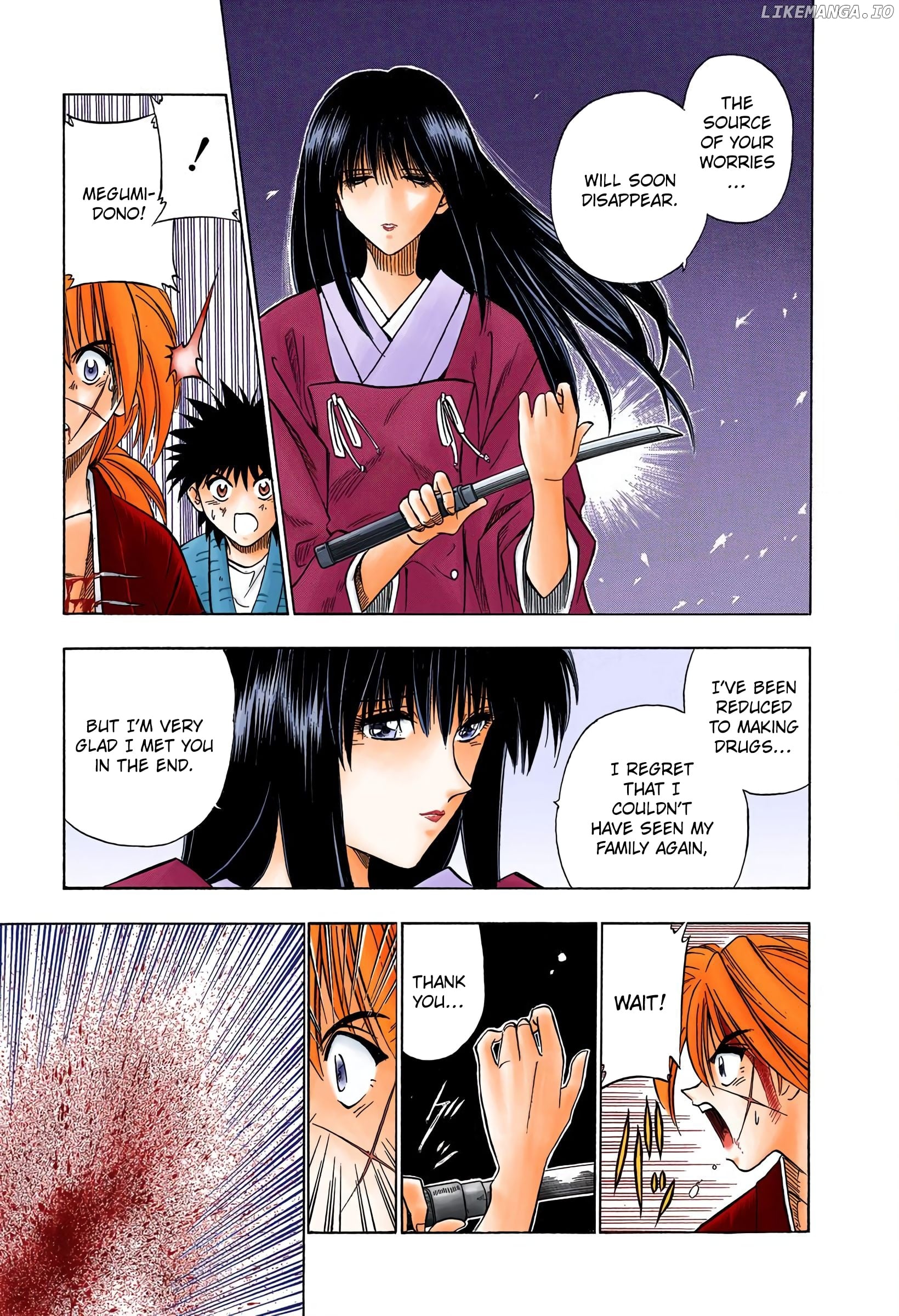 Rurouni Kenshin: Meiji Kenkaku Romantan - Digital Colored Comics chapter 29 - page 7