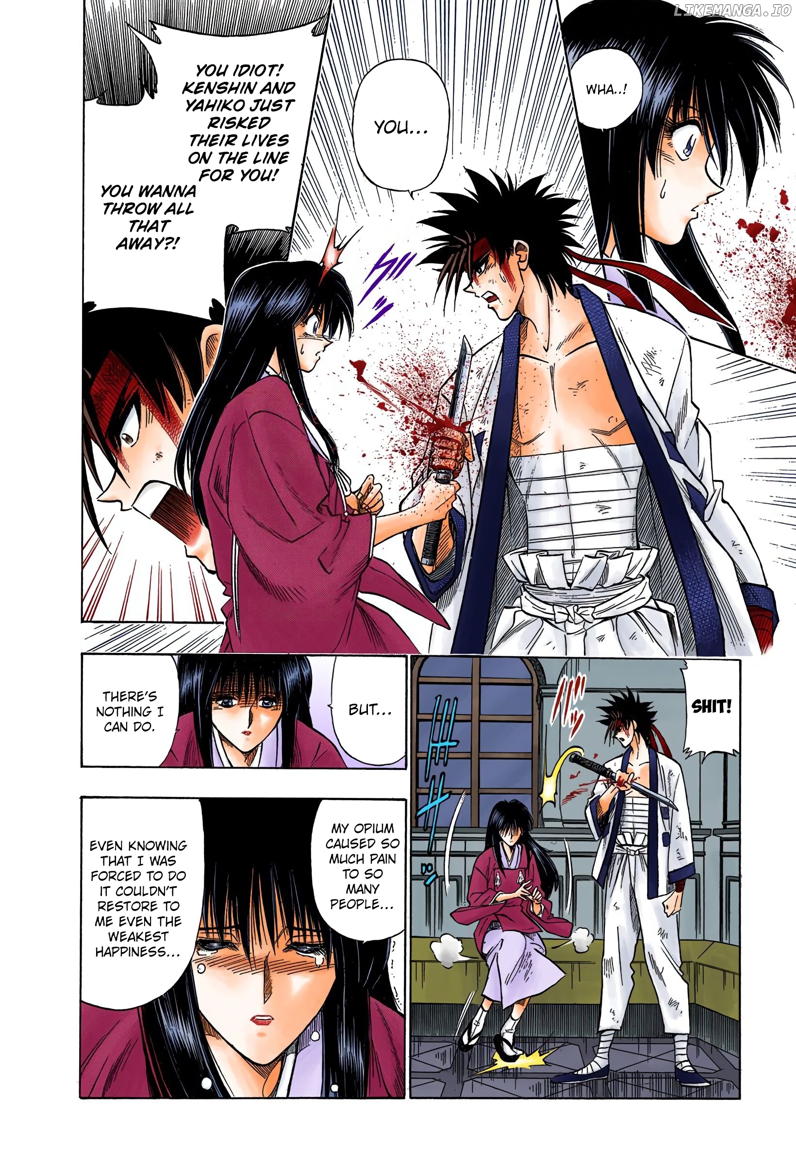 Rurouni Kenshin: Meiji Kenkaku Romantan - Digital Colored Comics chapter 29 - page 8