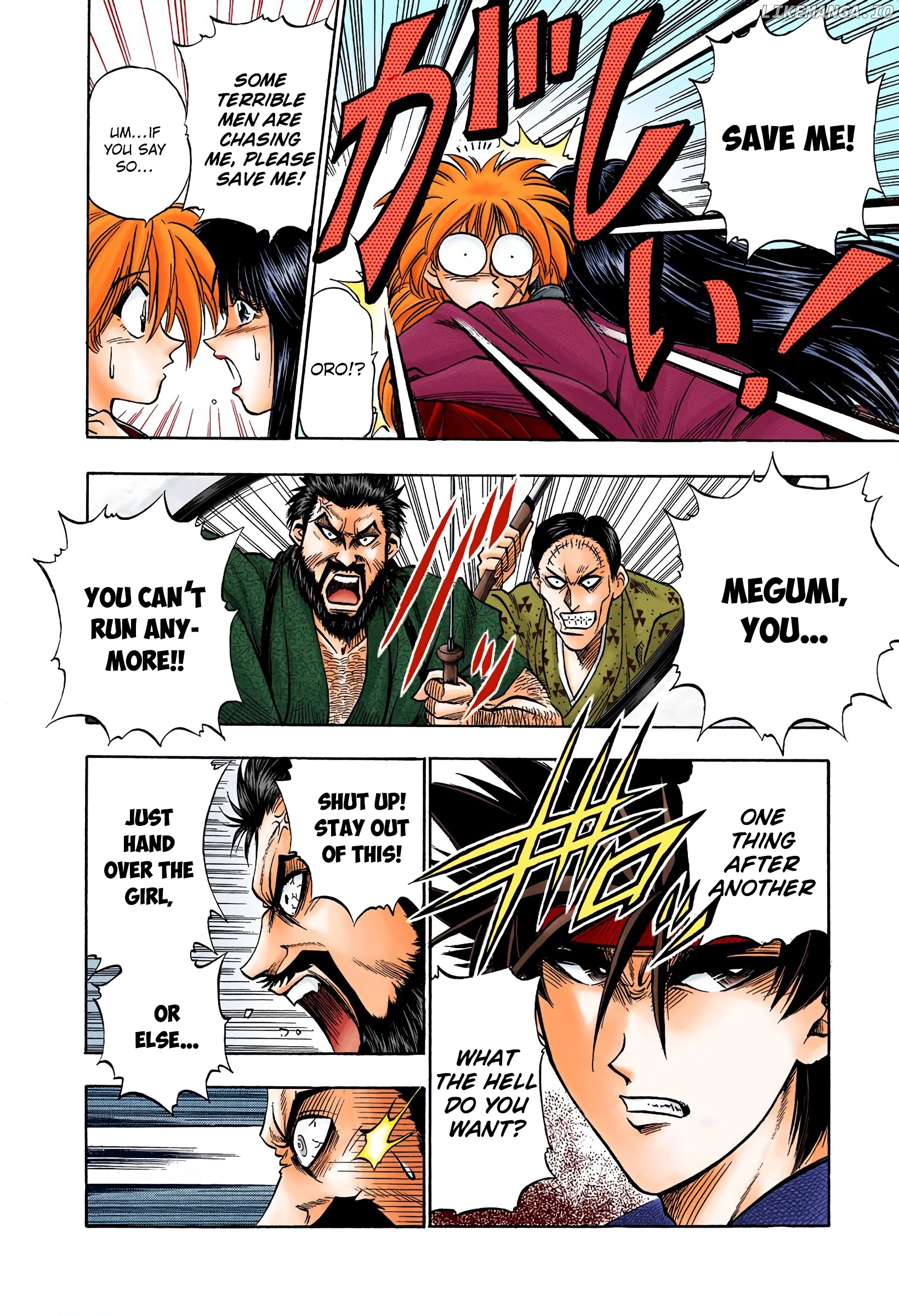 Rurouni Kenshin: Meiji Kenkaku Romantan - Digital Colored Comics chapter 15 - page 12