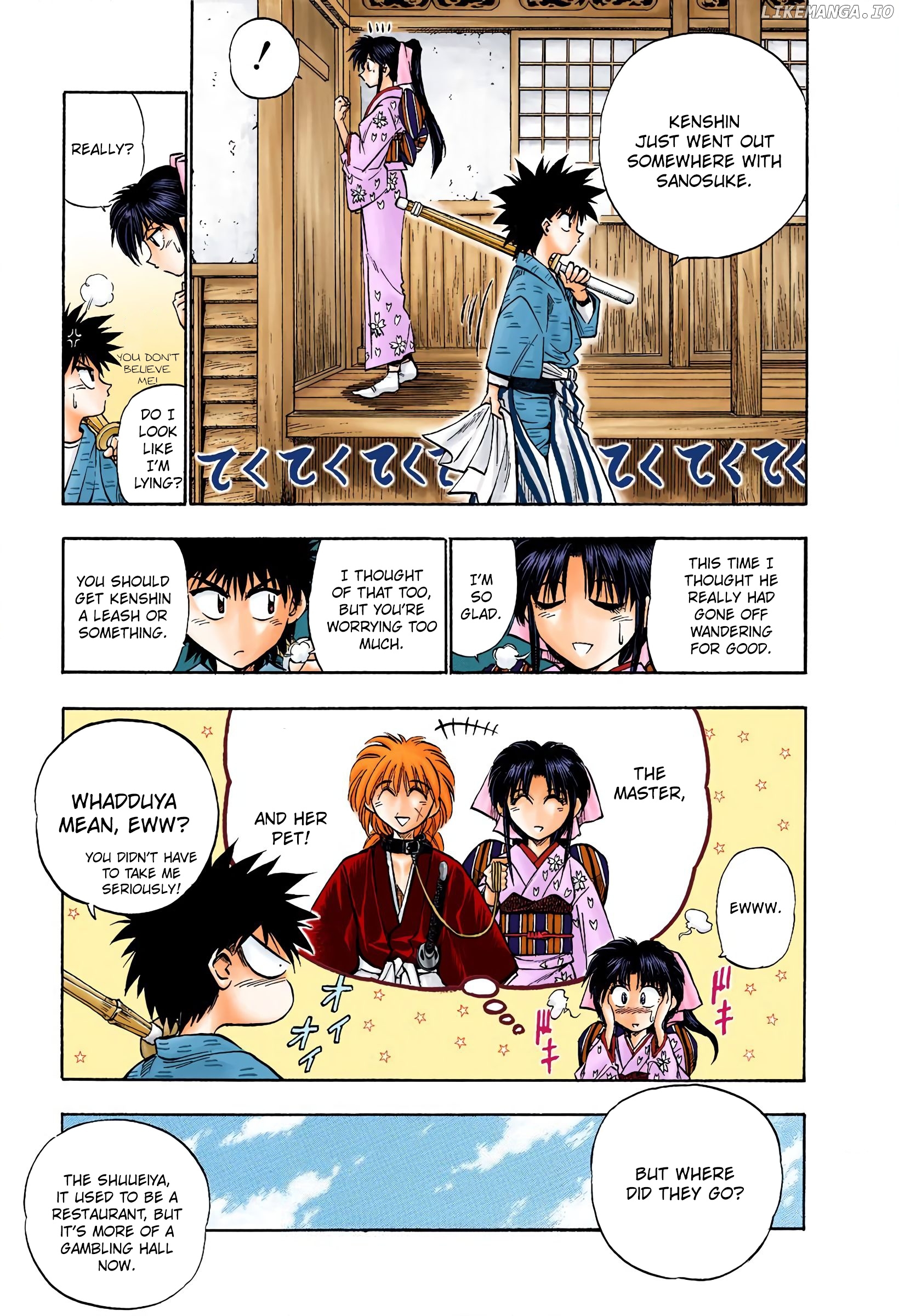 Rurouni Kenshin: Meiji Kenkaku Romantan - Digital Colored Comics chapter 15 - page 3