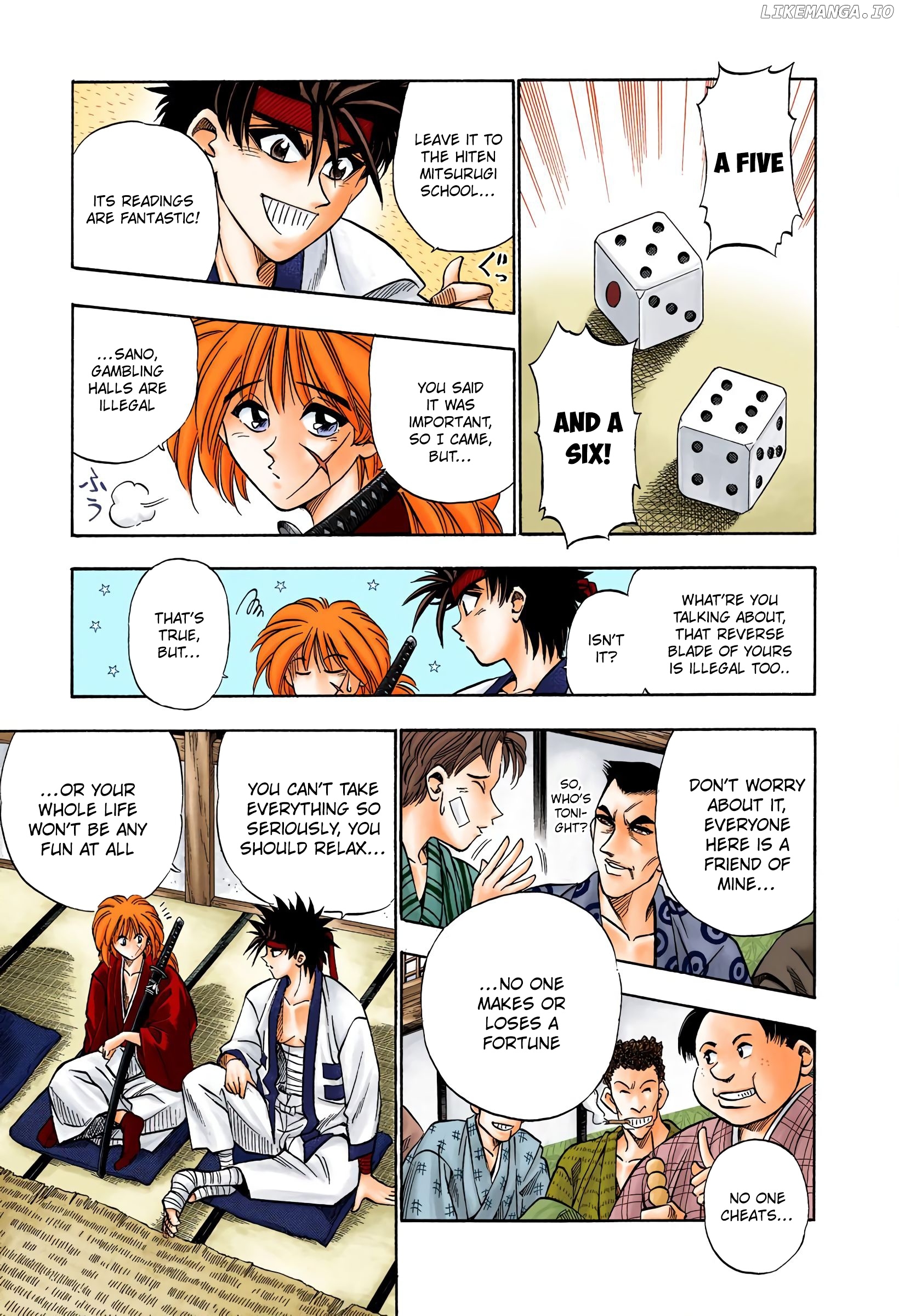 Rurouni Kenshin: Meiji Kenkaku Romantan - Digital Colored Comics chapter 15 - page 5