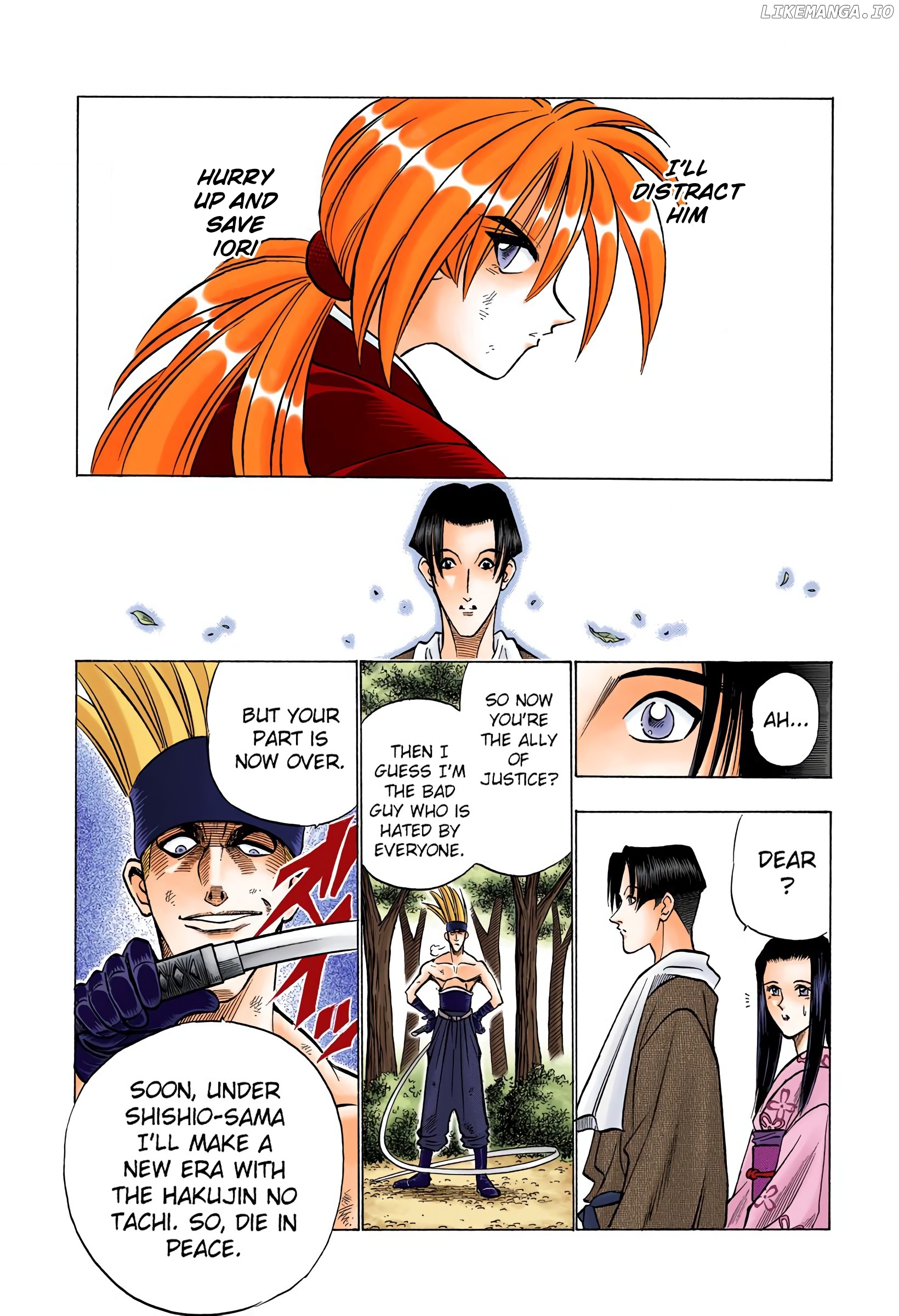 Rurouni Kenshin: Meiji Kenkaku Romantan - Digital Colored Comics chapter 79 - page 16