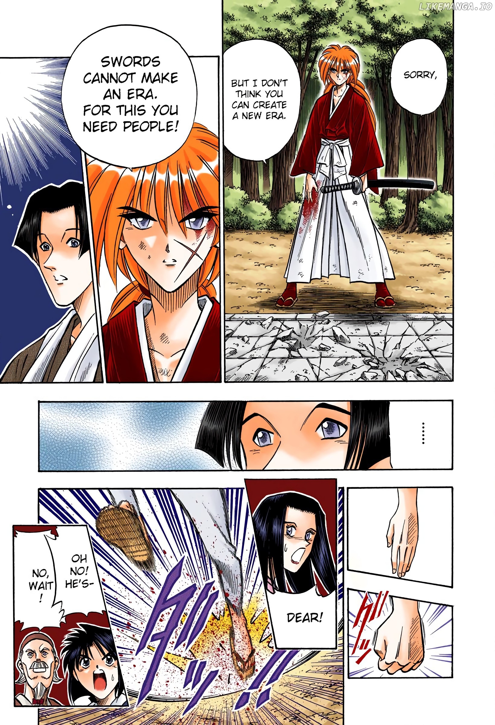 Rurouni Kenshin: Meiji Kenkaku Romantan - Digital Colored Comics chapter 79 - page 17