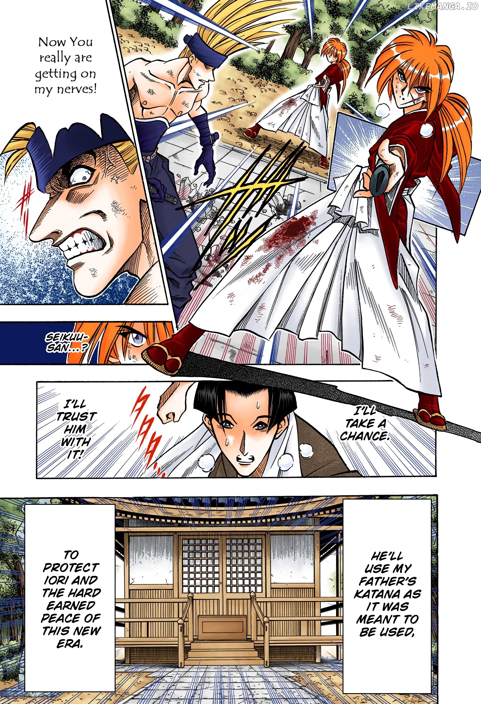 Rurouni Kenshin: Meiji Kenkaku Romantan - Digital Colored Comics chapter 79 - page 19