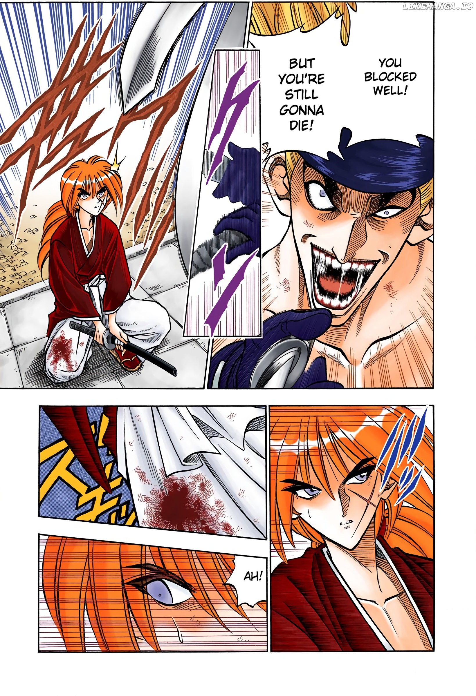 Rurouni Kenshin: Meiji Kenkaku Romantan - Digital Colored Comics chapter 79 - page 9