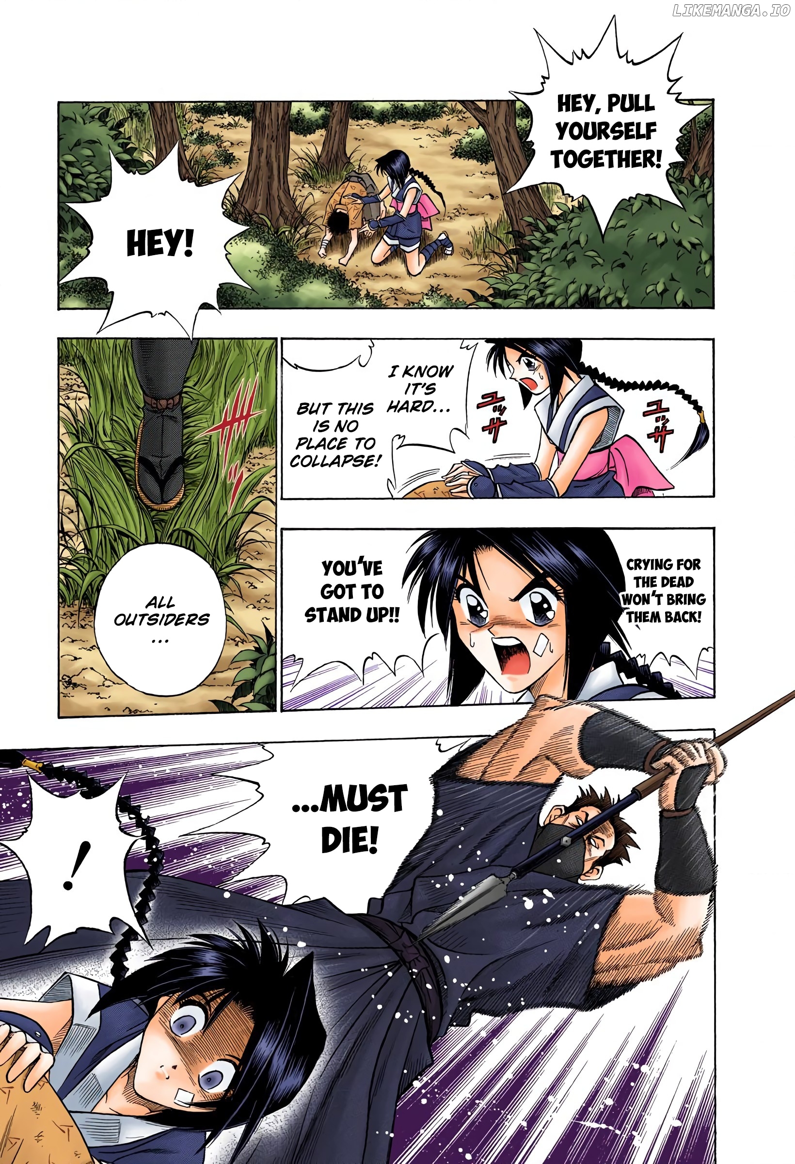 Rurouni Kenshin: Meiji Kenkaku Romantan - Digital Colored Comics chapter 66 - page 17