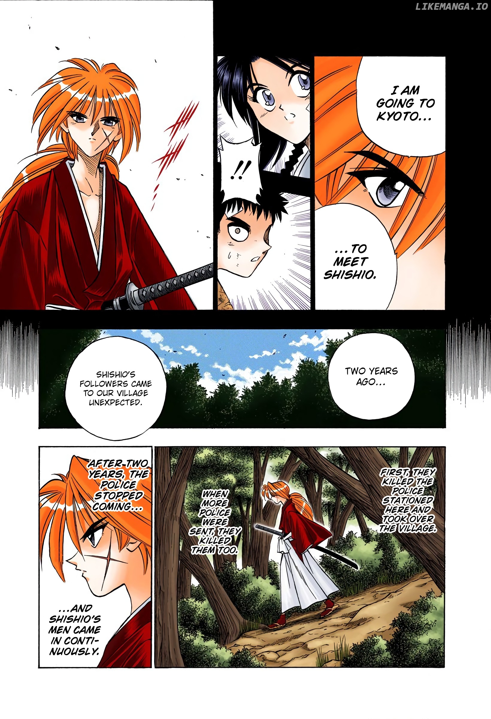 Rurouni Kenshin: Meiji Kenkaku Romantan - Digital Colored Comics chapter 66 - page 5