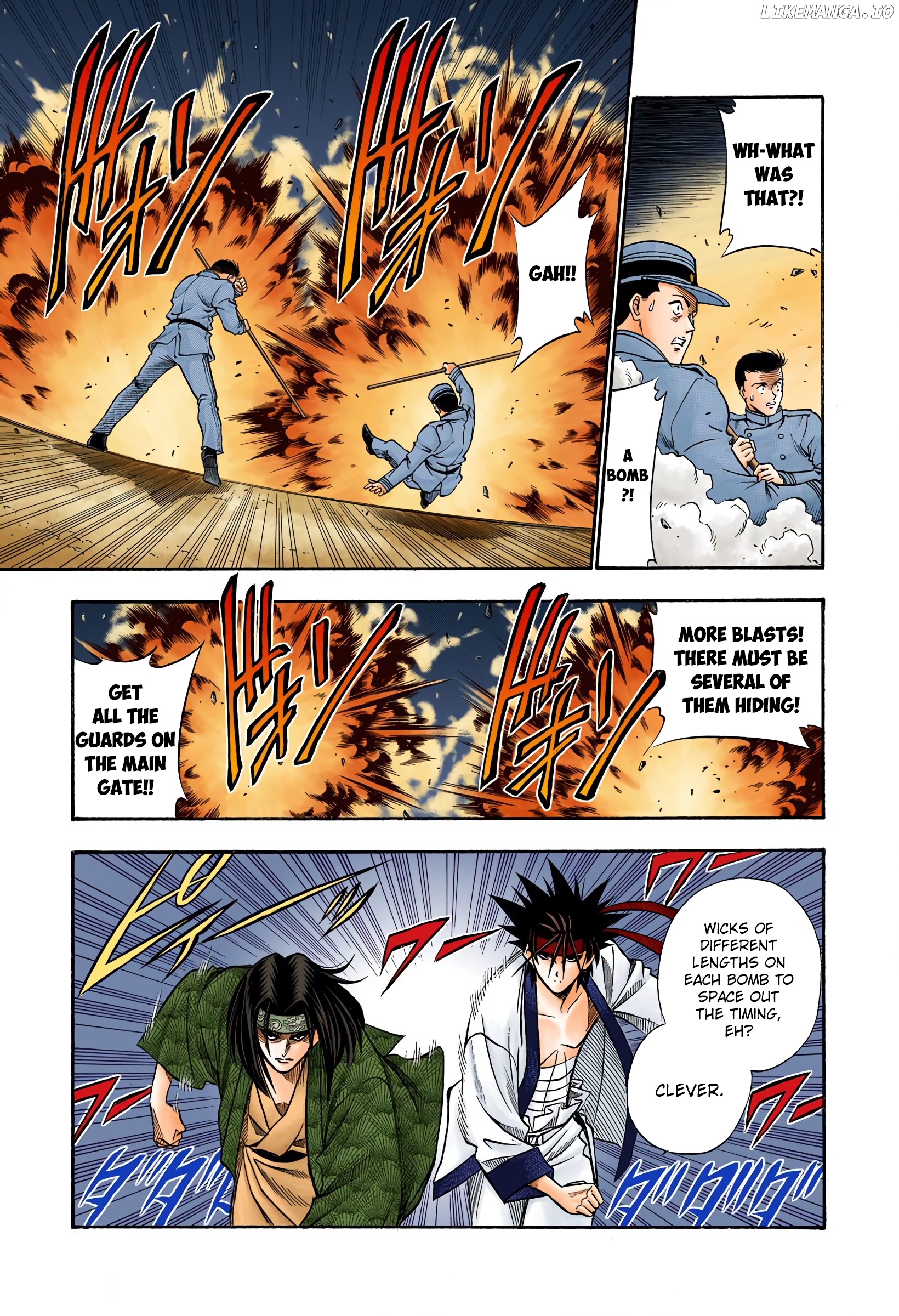 Rurouni Kenshin: Meiji Kenkaku Romantan - Digital Colored Comics chapter 47 - page 3