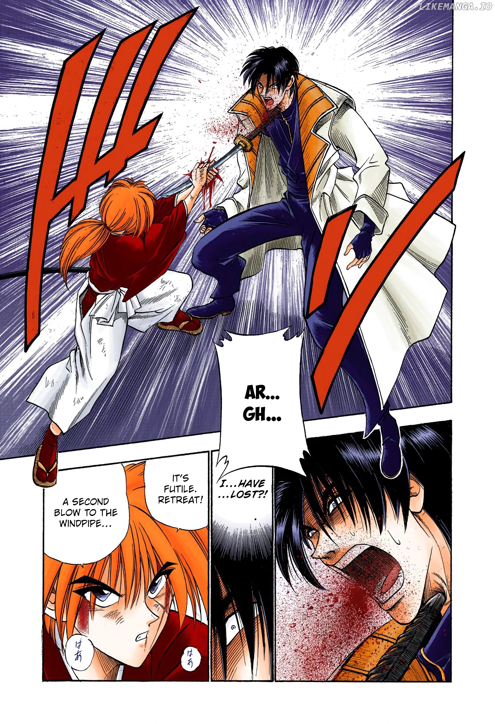 Rurouni Kenshin: Meiji Kenkaku Romantan - Digital Colored Comics chapter 28 - page 2