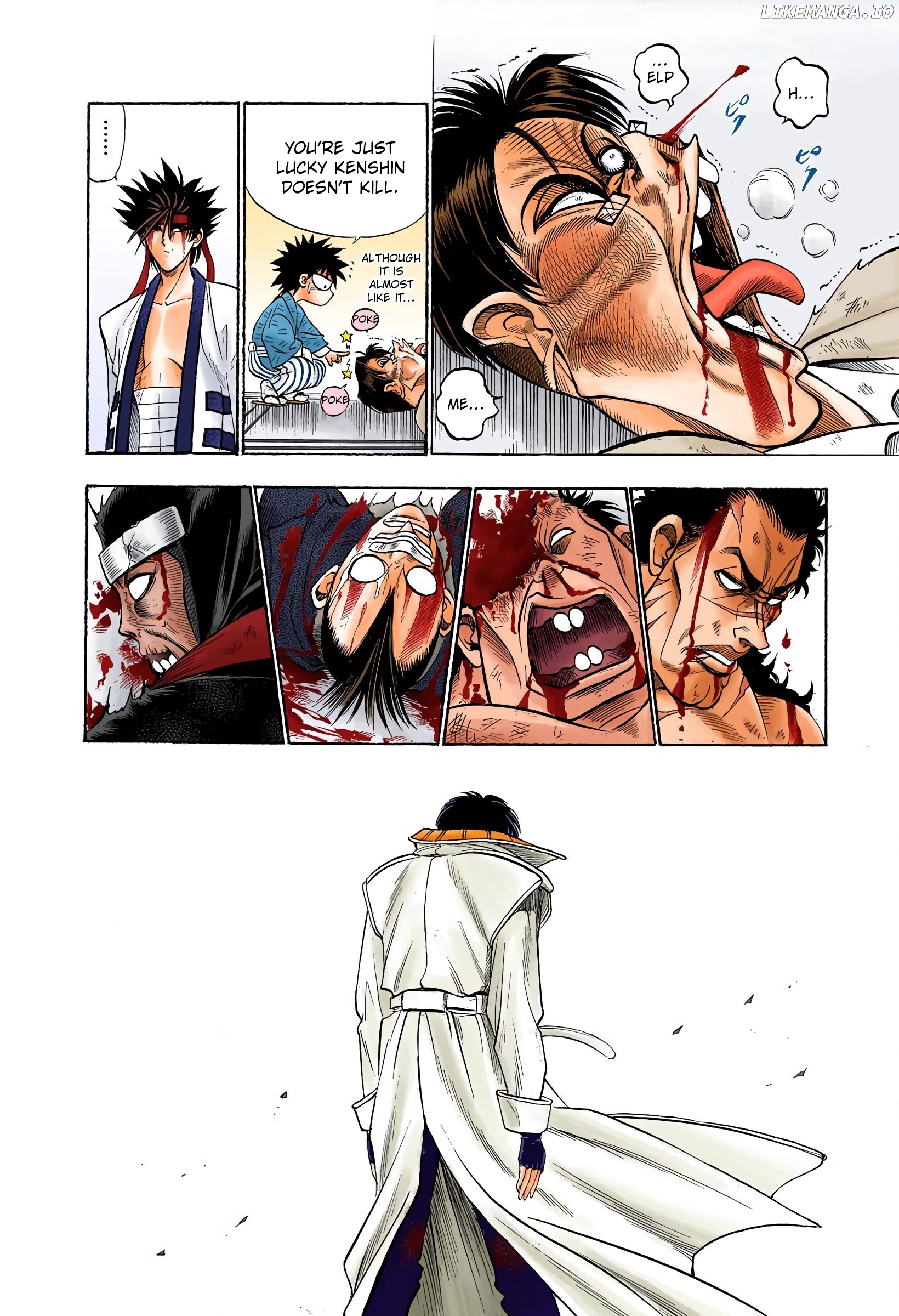 Rurouni Kenshin: Meiji Kenkaku Romantan - Digital Colored Comics chapter 28 - page 35