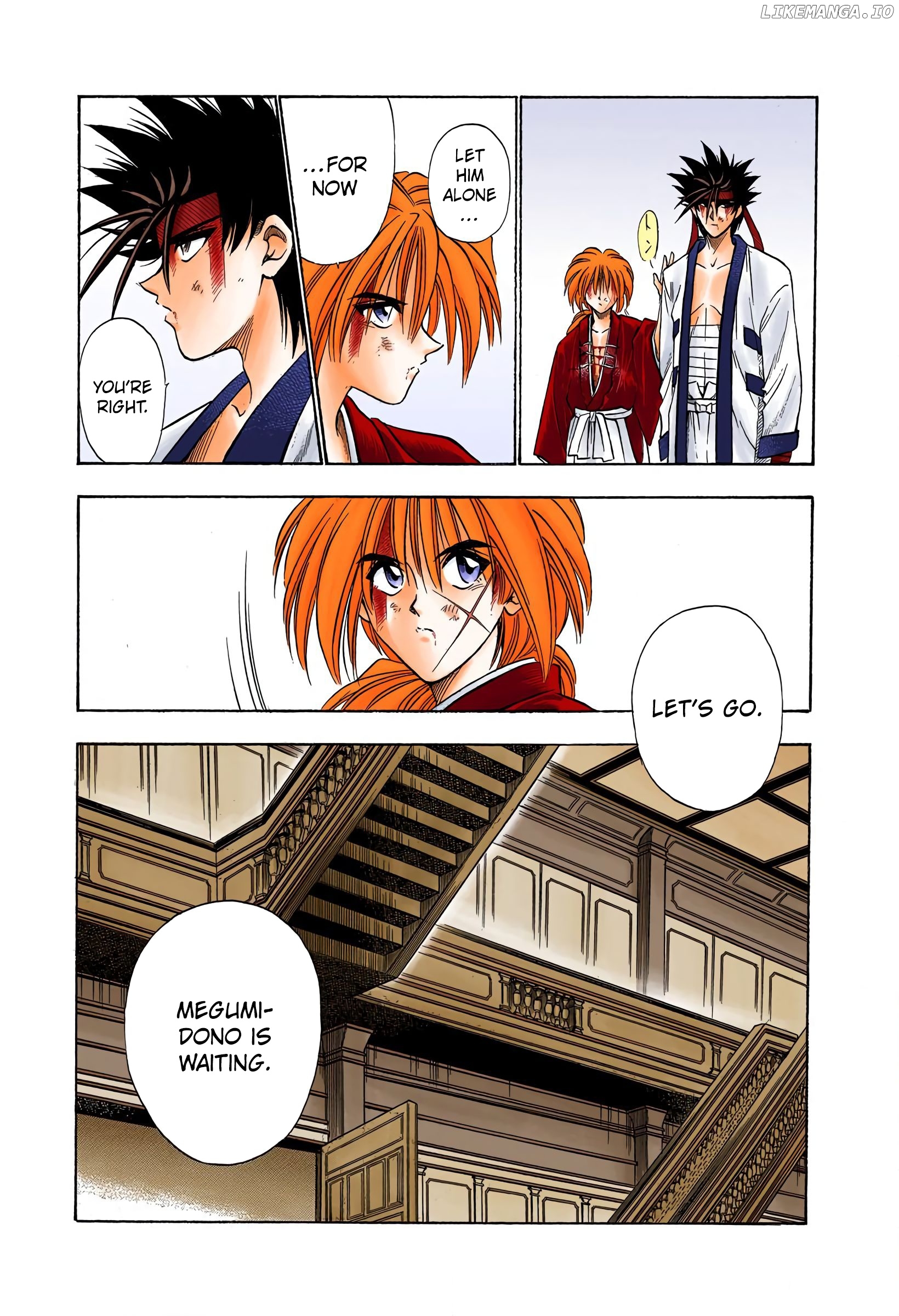 Rurouni Kenshin: Meiji Kenkaku Romantan - Digital Colored Comics chapter 28 - page 36
