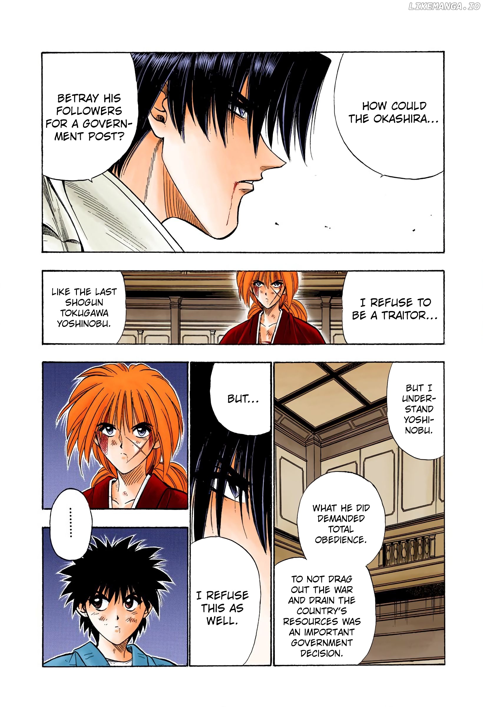 Rurouni Kenshin: Meiji Kenkaku Romantan - Digital Colored Comics chapter 28 - page 9