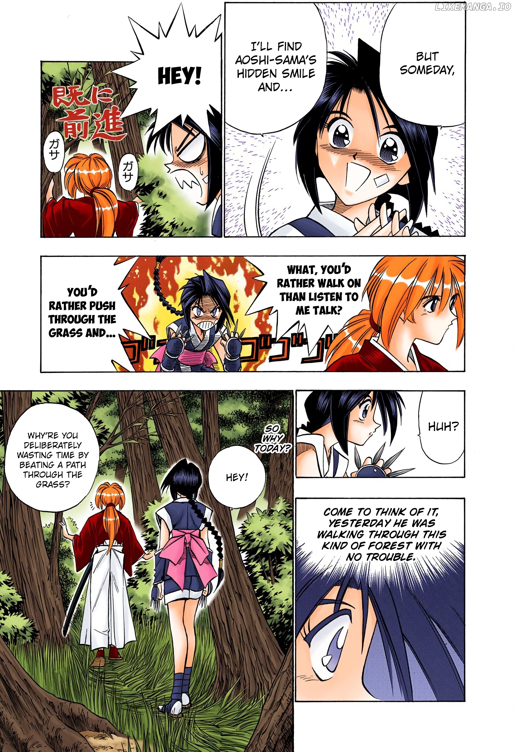 Rurouni Kenshin: Meiji Kenkaku Romantan - Digital Colored Comics chapter 65 - page 13