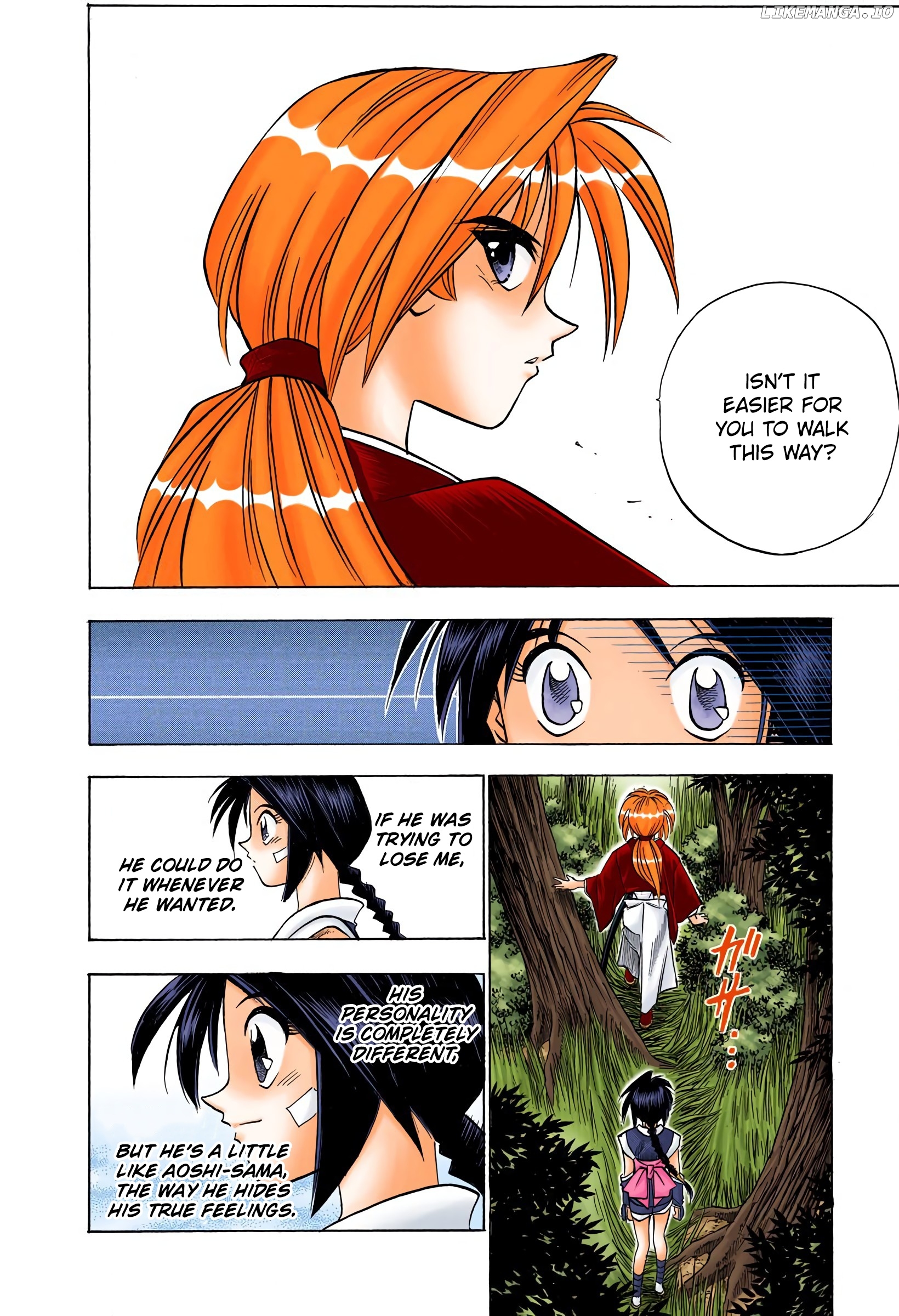 Rurouni Kenshin: Meiji Kenkaku Romantan - Digital Colored Comics chapter 65 - page 14