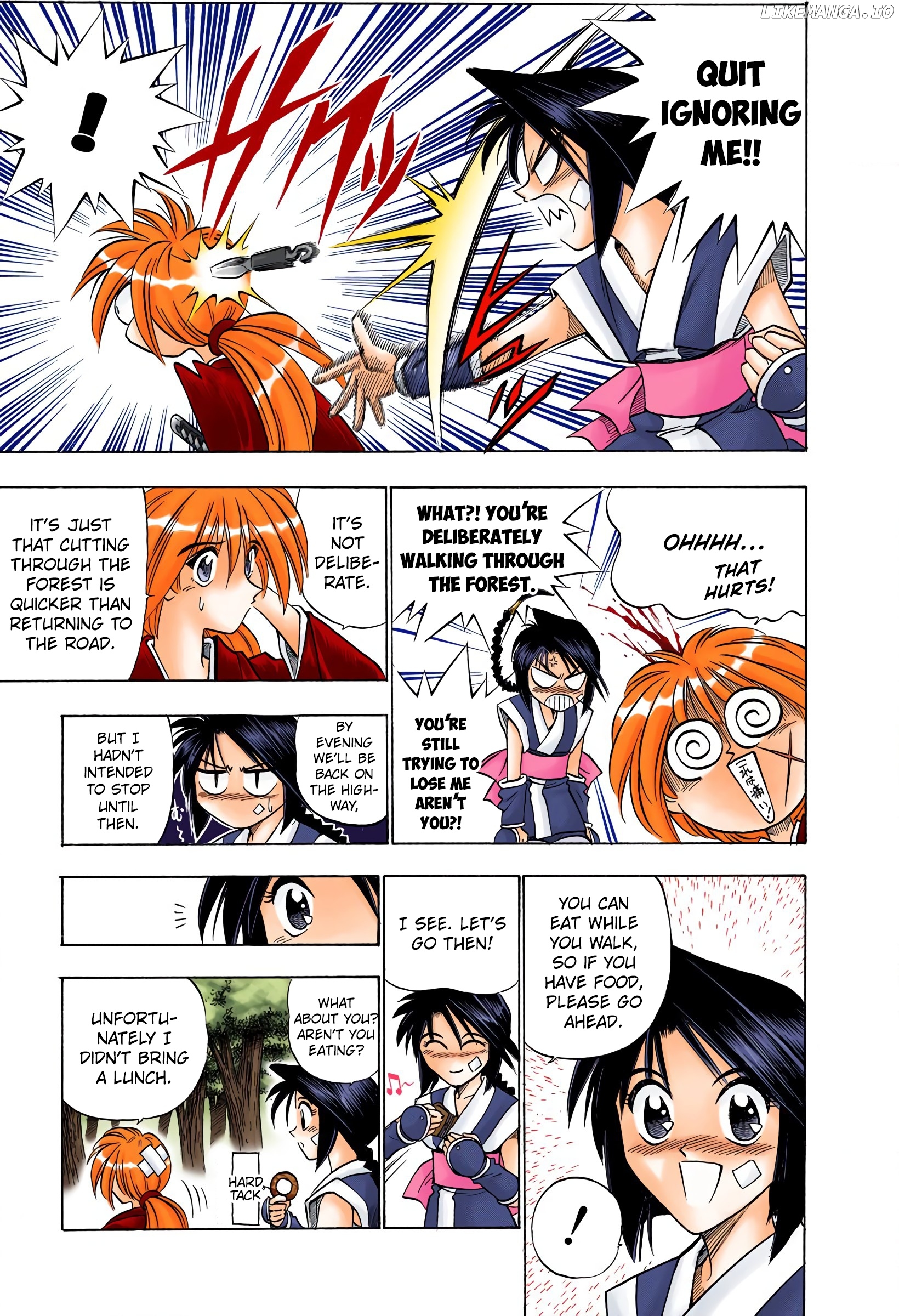 Rurouni Kenshin: Meiji Kenkaku Romantan - Digital Colored Comics chapter 65 - page 3
