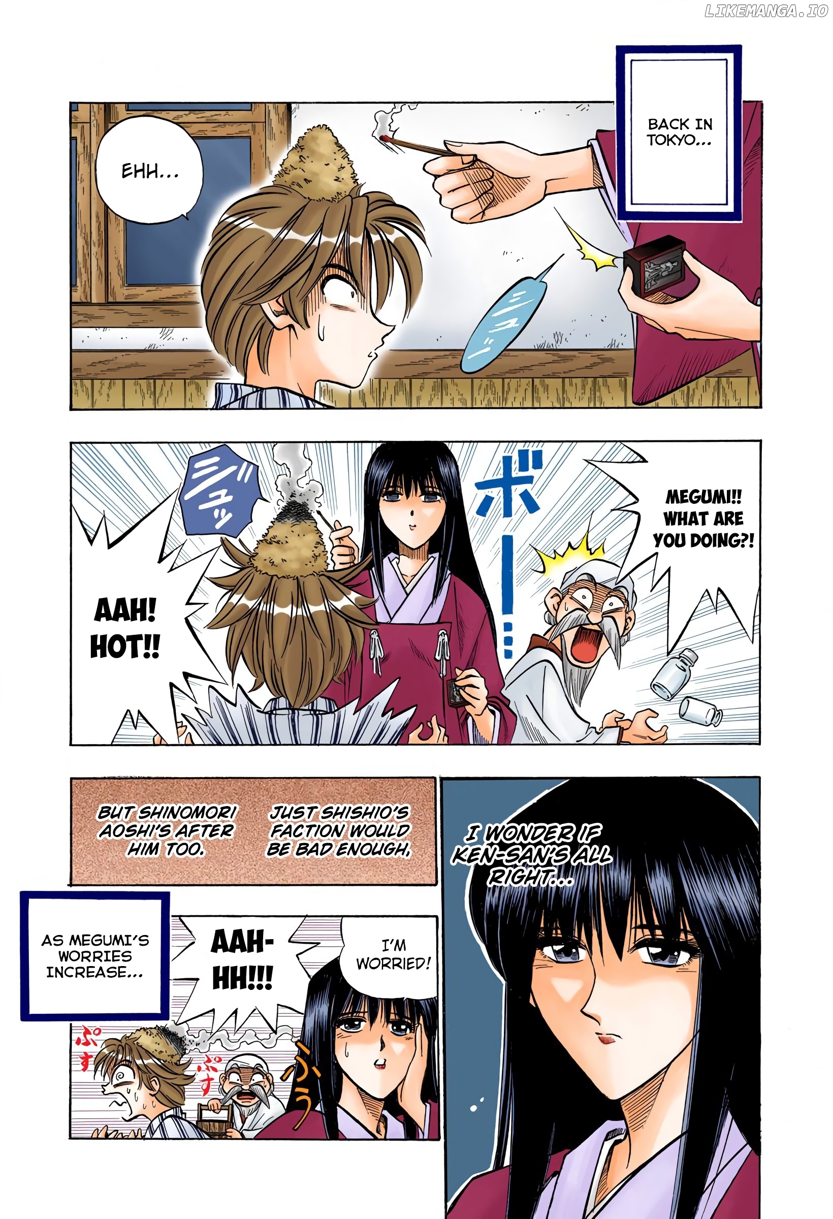 Rurouni Kenshin: Meiji Kenkaku Romantan - Digital Colored Comics chapter 65 - page 7