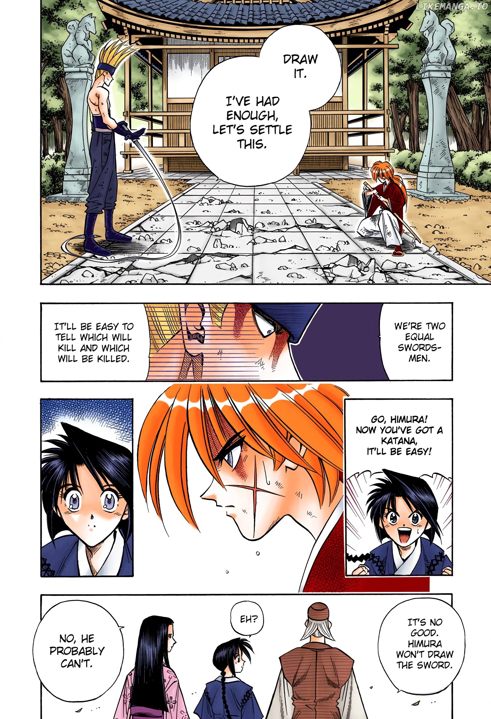 Rurouni Kenshin: Meiji Kenkaku Romantan - Digital Colored Comics chapter 80 - page 10