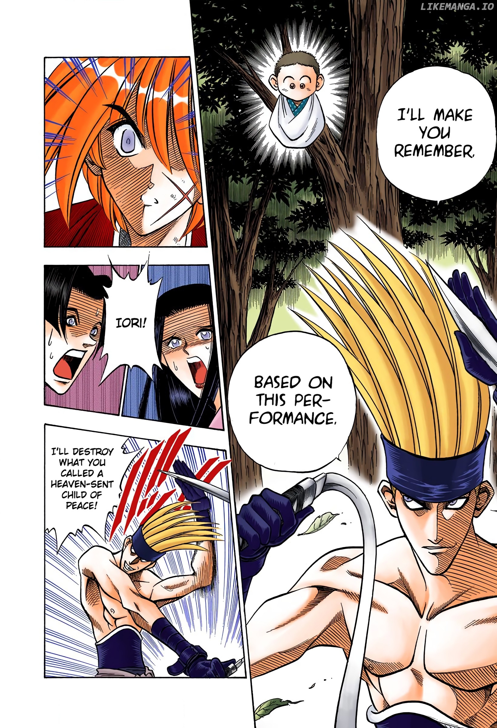 Rurouni Kenshin: Meiji Kenkaku Romantan - Digital Colored Comics chapter 80 - page 14