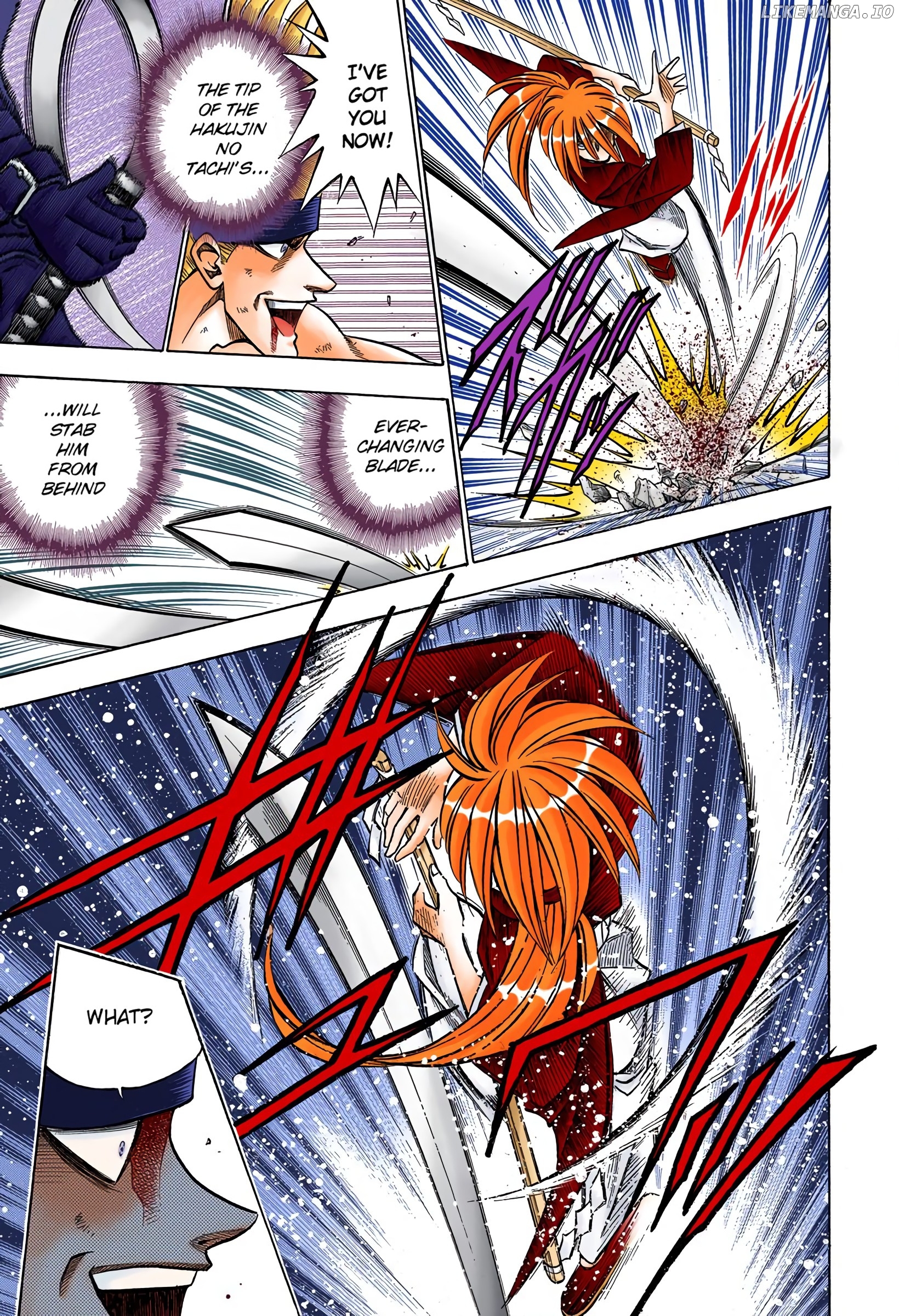 Rurouni Kenshin: Meiji Kenkaku Romantan - Digital Colored Comics chapter 80 - page 17