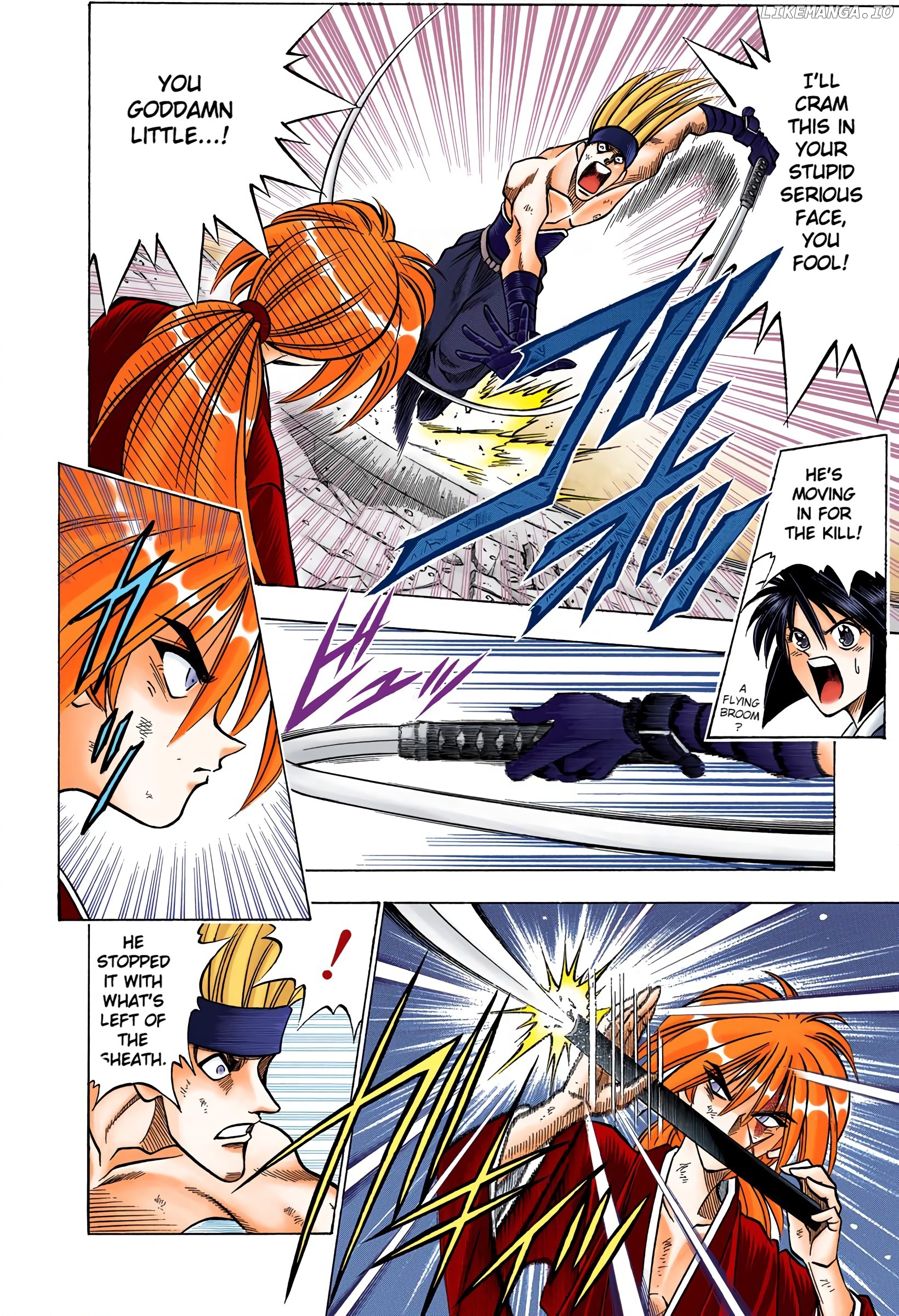 Rurouni Kenshin: Meiji Kenkaku Romantan - Digital Colored Comics chapter 80 - page 4