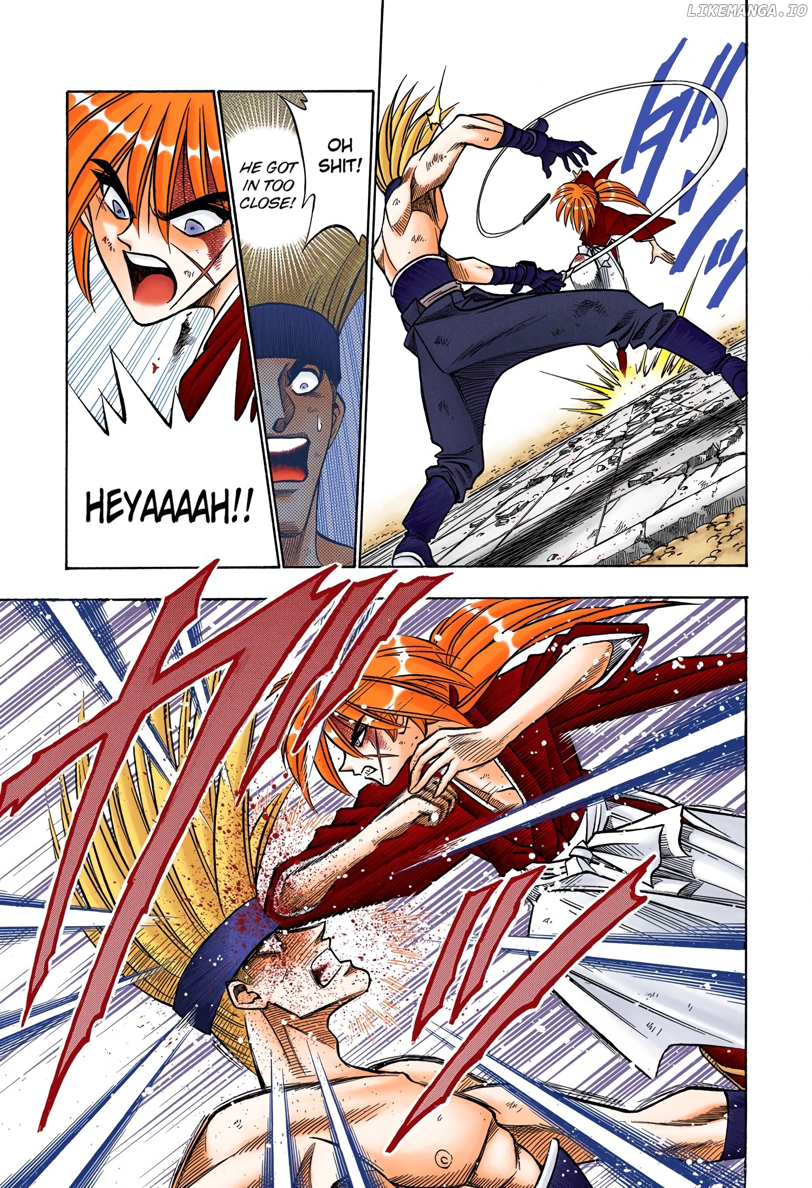 Rurouni Kenshin: Meiji Kenkaku Romantan - Digital Colored Comics chapter 80 - page 5