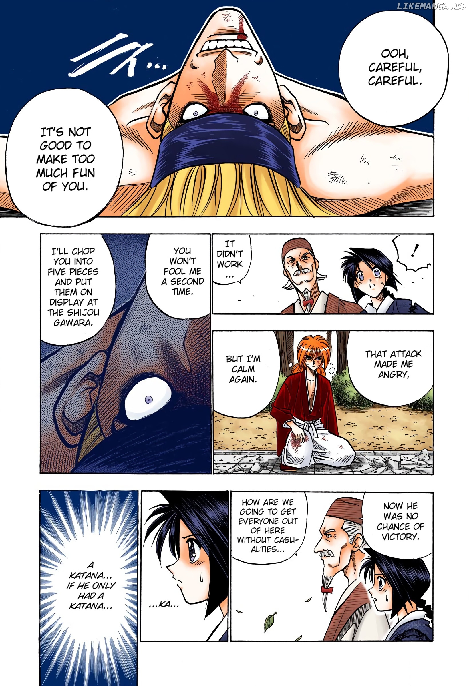 Rurouni Kenshin: Meiji Kenkaku Romantan - Digital Colored Comics chapter 80 - page 7