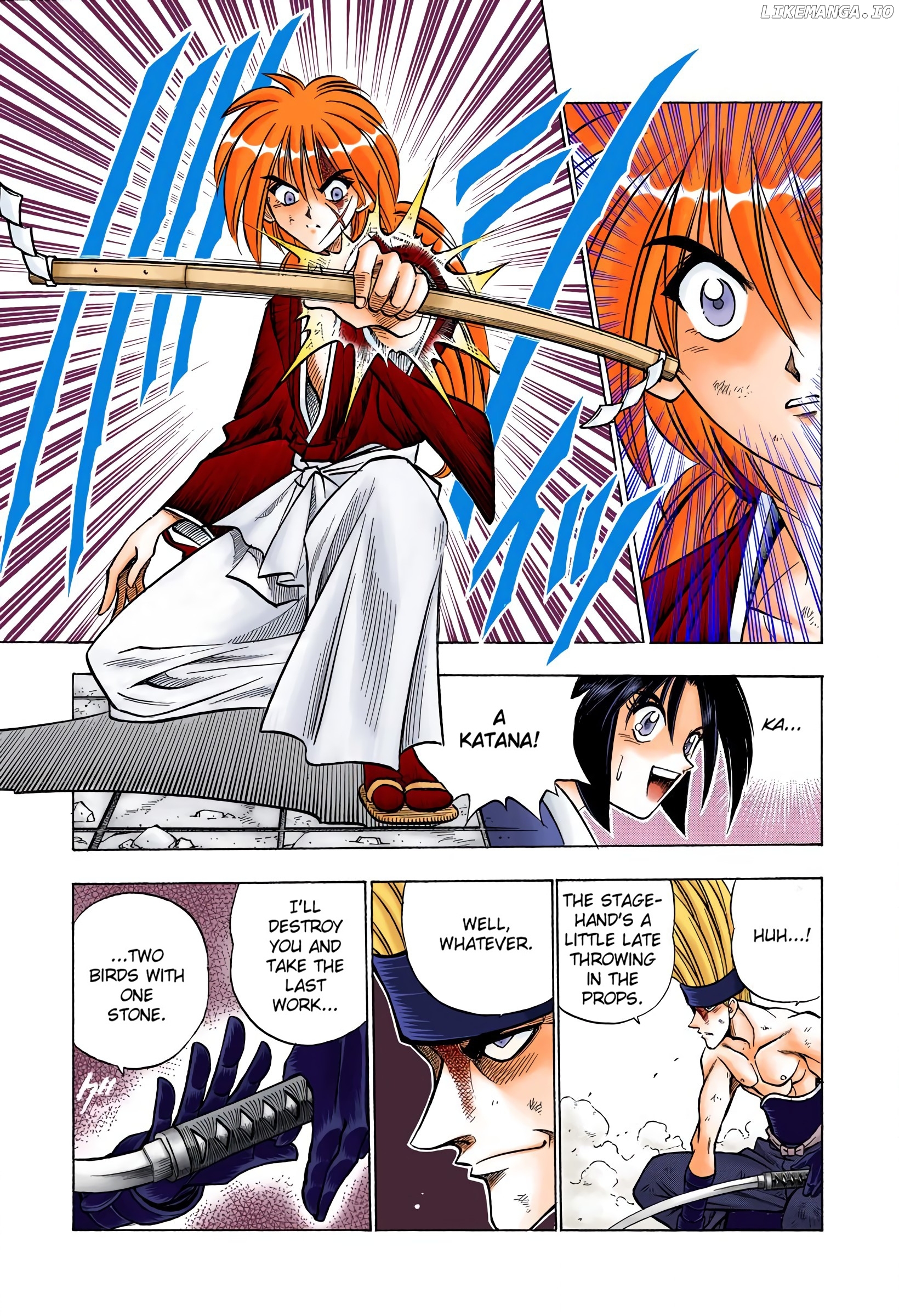 Rurouni Kenshin: Meiji Kenkaku Romantan - Digital Colored Comics chapter 80 - page 9