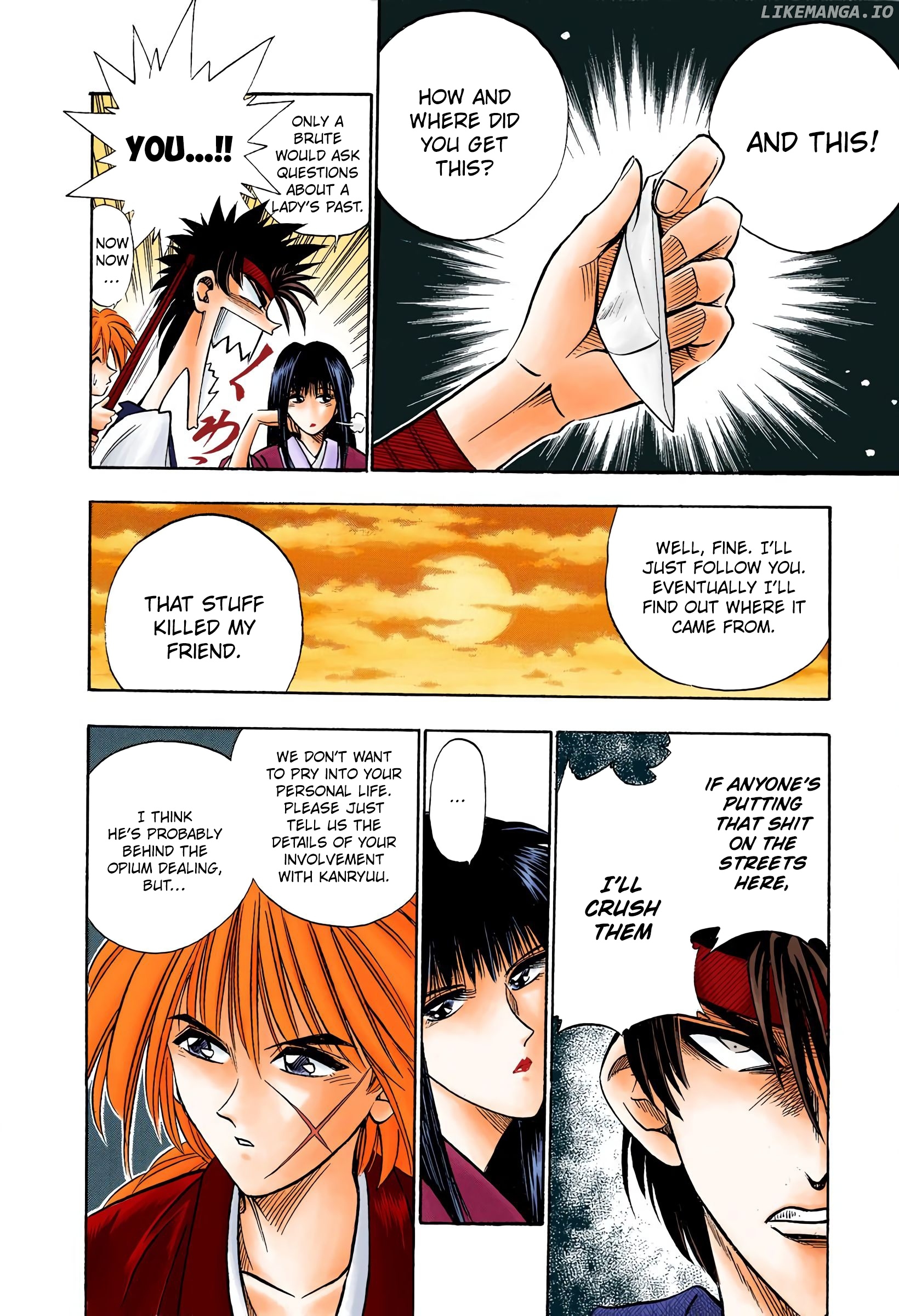 Rurouni Kenshin: Meiji Kenkaku Romantan - Digital Colored Comics chapter 16 - page 13
