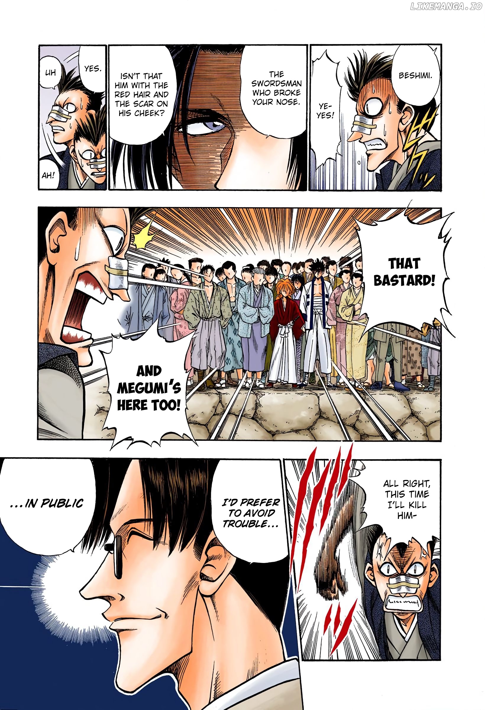 Rurouni Kenshin: Meiji Kenkaku Romantan - Digital Colored Comics chapter 16 - page 18
