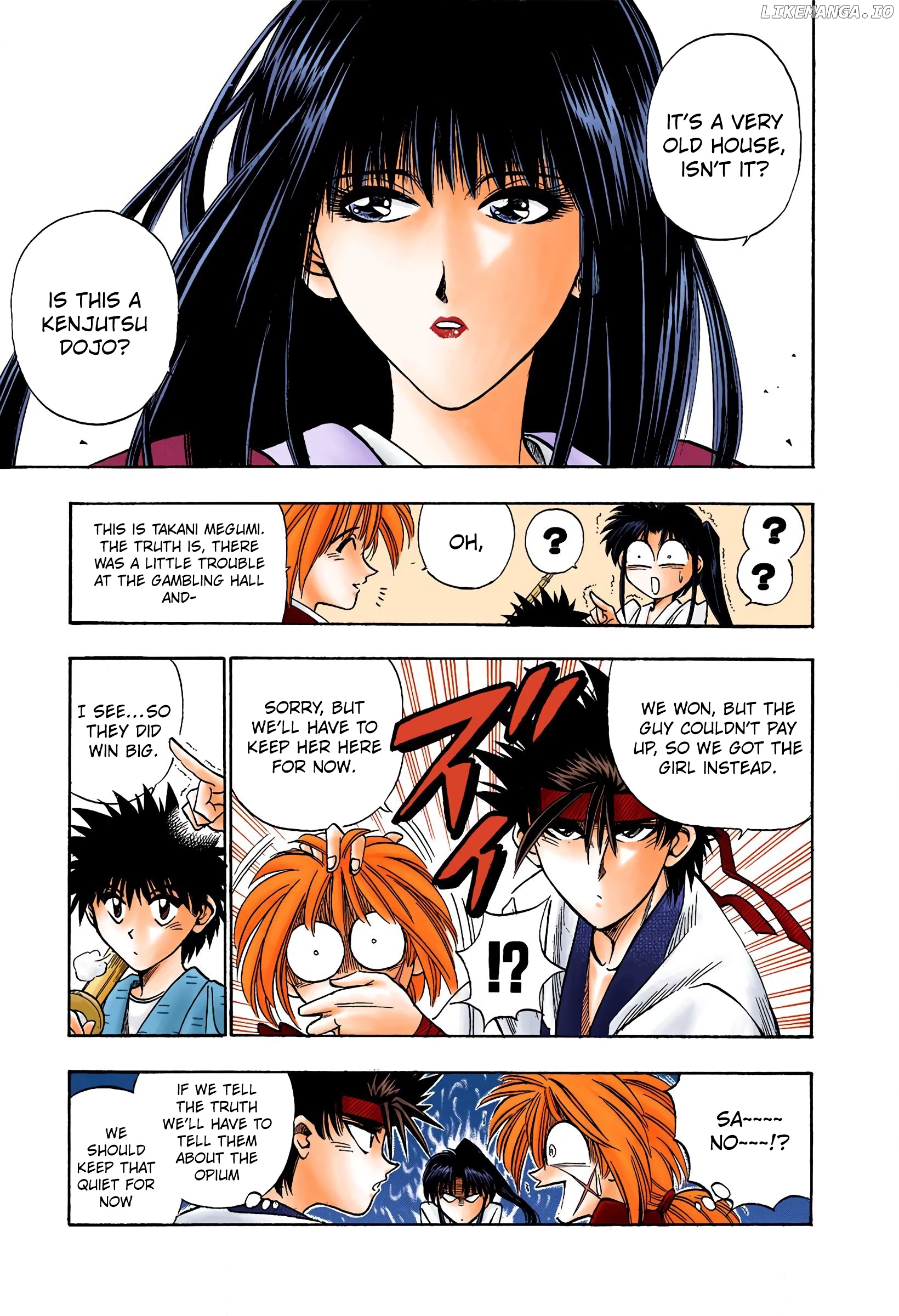 Rurouni Kenshin: Meiji Kenkaku Romantan - Digital Colored Comics chapter 16 - page 8