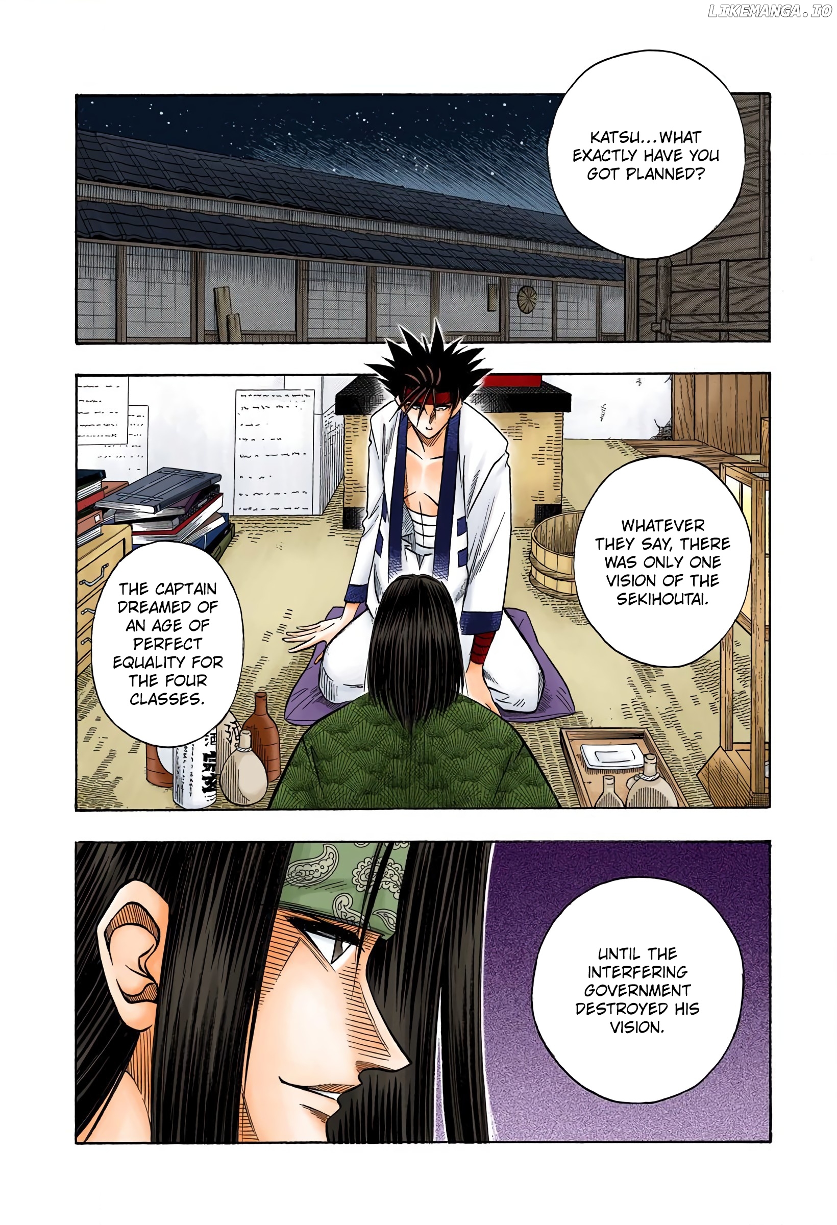 Rurouni Kenshin: Meiji Kenkaku Romantan - Digital Colored Comics chapter 46 - page 2
