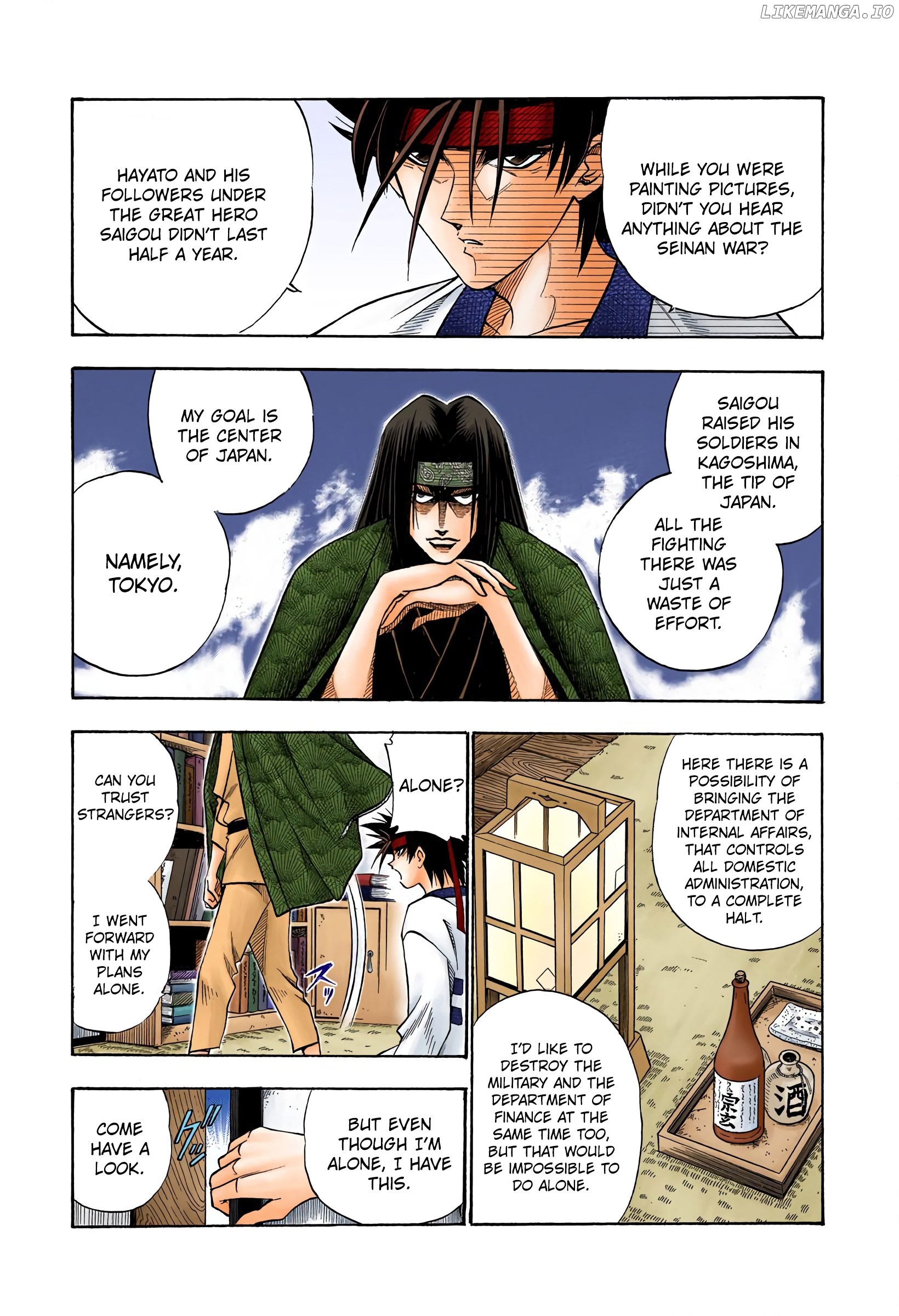 Rurouni Kenshin: Meiji Kenkaku Romantan - Digital Colored Comics chapter 46 - page 3