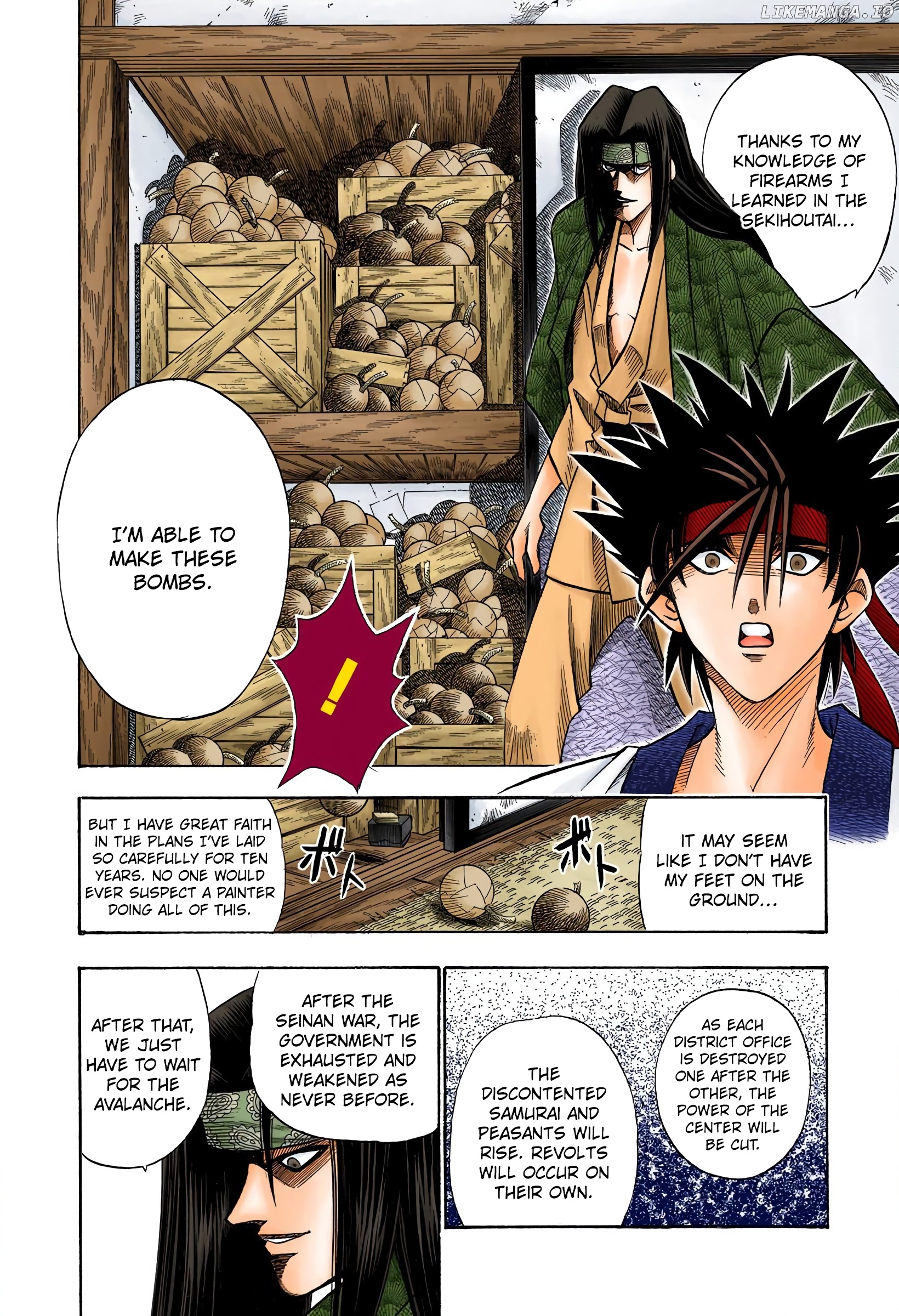 Rurouni Kenshin: Meiji Kenkaku Romantan - Digital Colored Comics chapter 46 - page 4