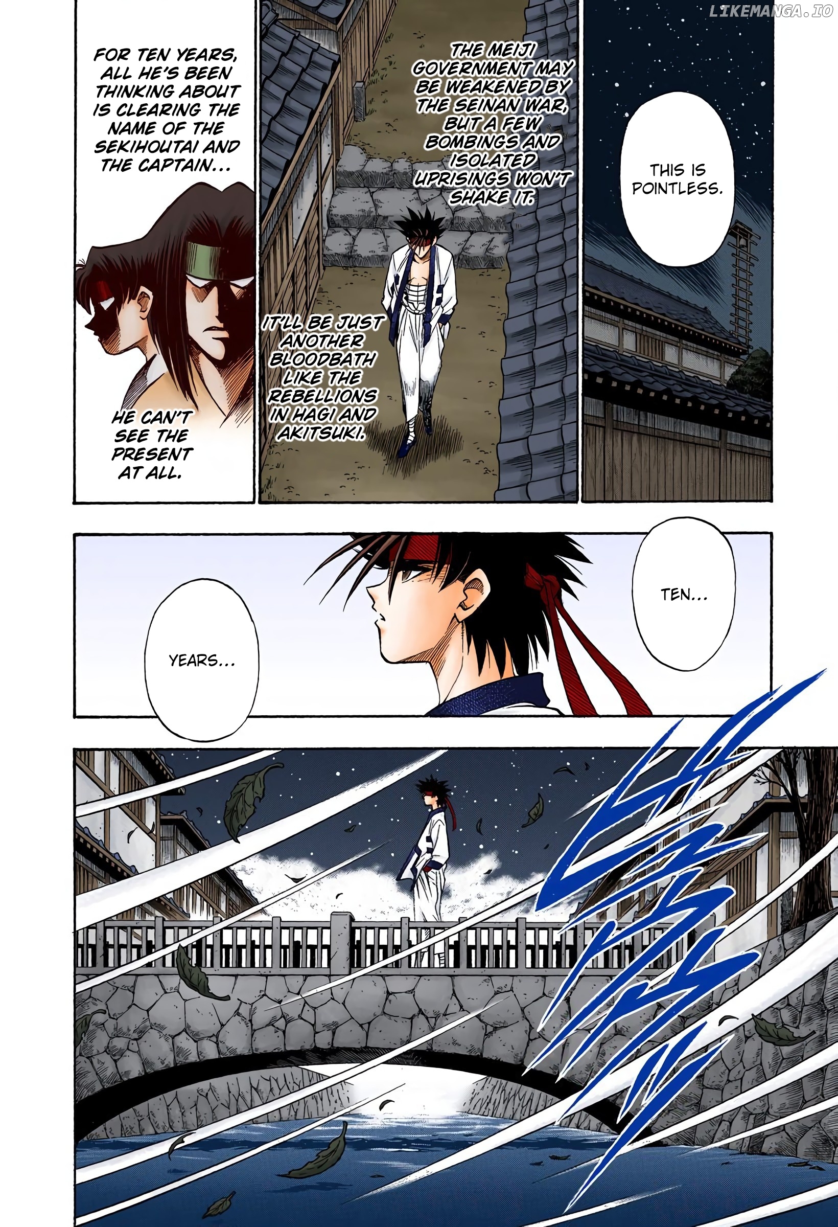 Rurouni Kenshin: Meiji Kenkaku Romantan - Digital Colored Comics chapter 46 - page 6