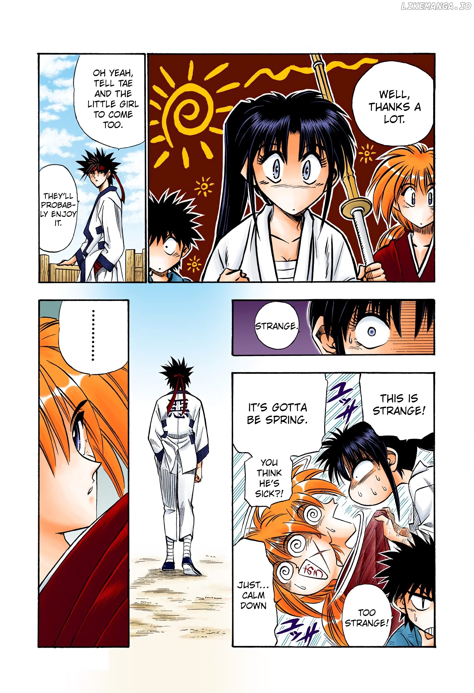 Rurouni Kenshin: Meiji Kenkaku Romantan - Digital Colored Comics chapter 46 - page 9