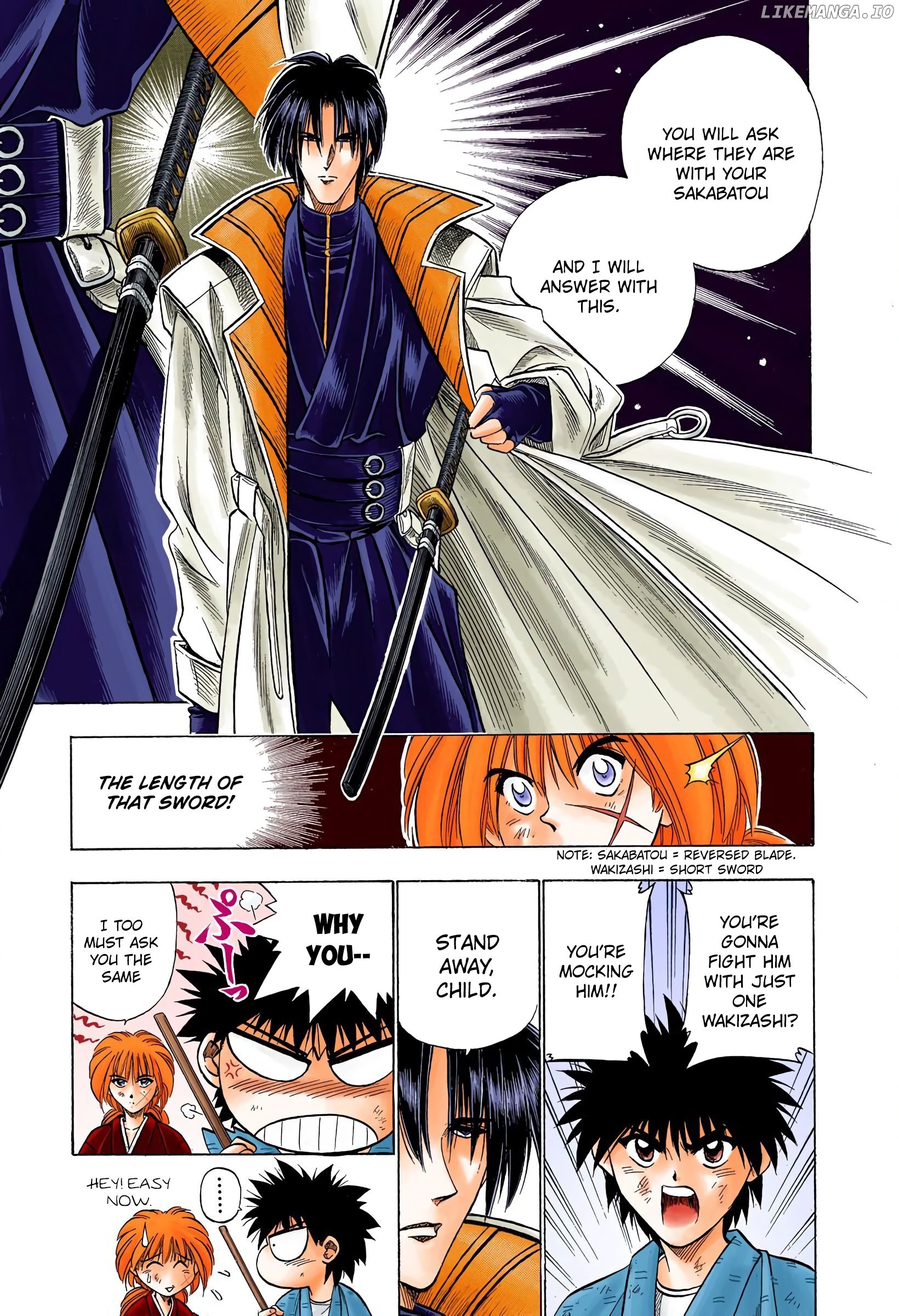 Rurouni Kenshin: Meiji Kenkaku Romantan - Digital Colored Comics chapter 26 - page 3