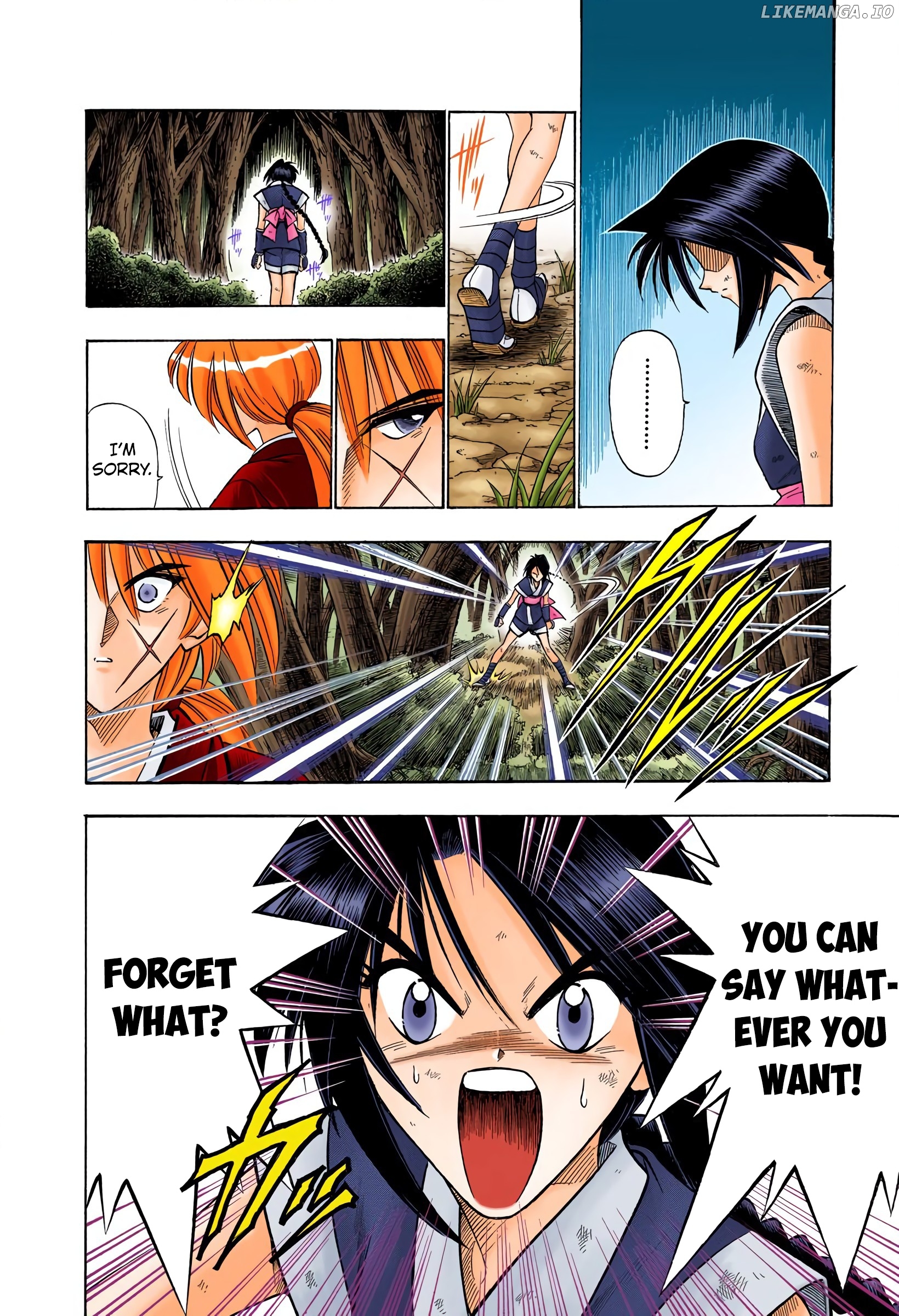 Rurouni Kenshin: Meiji Kenkaku Romantan - Digital Colored Comics chapter 64 - page 14